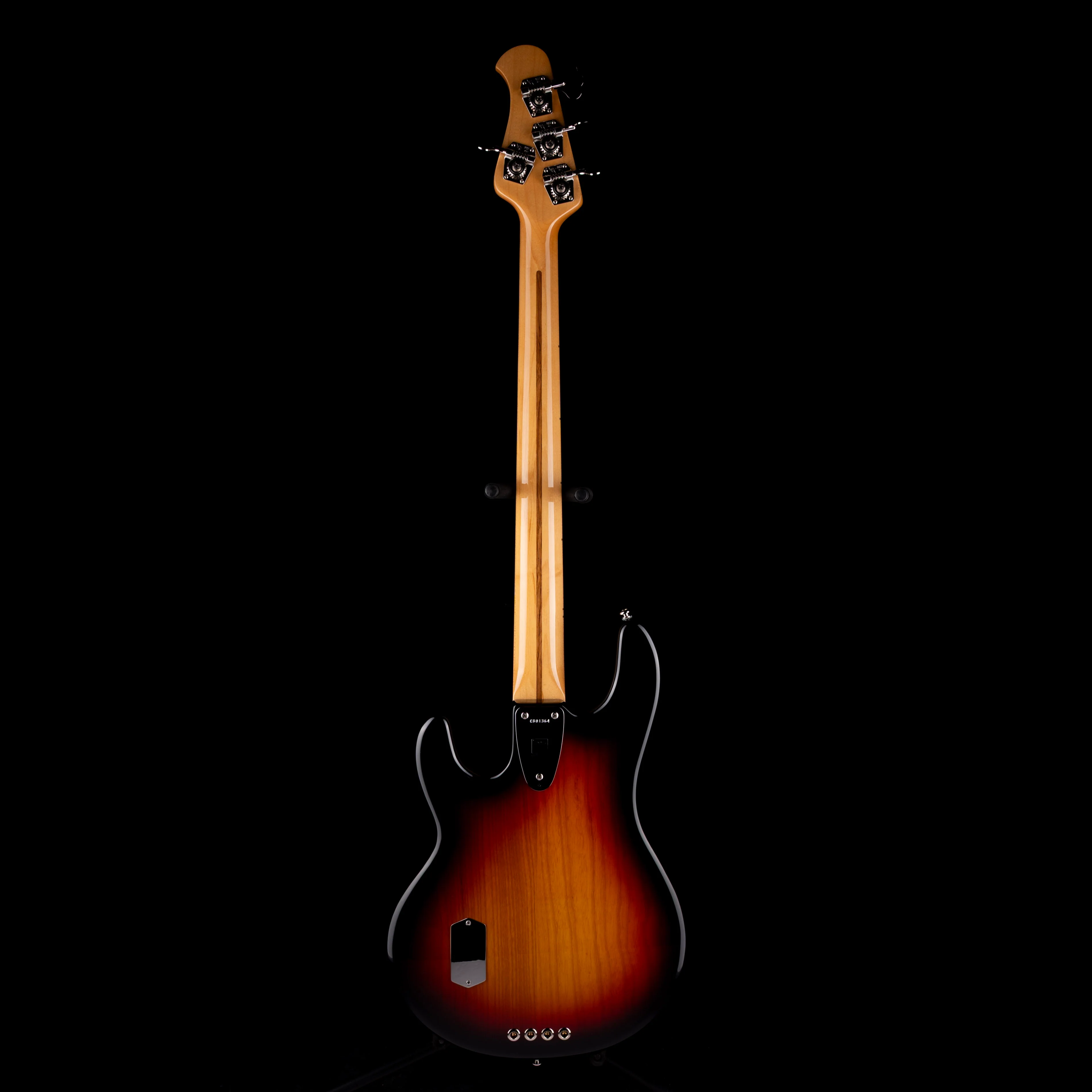 Ernie Ball Music Man Retro '70s StingRay Bass Vintage Sunburst with Case - Image 9