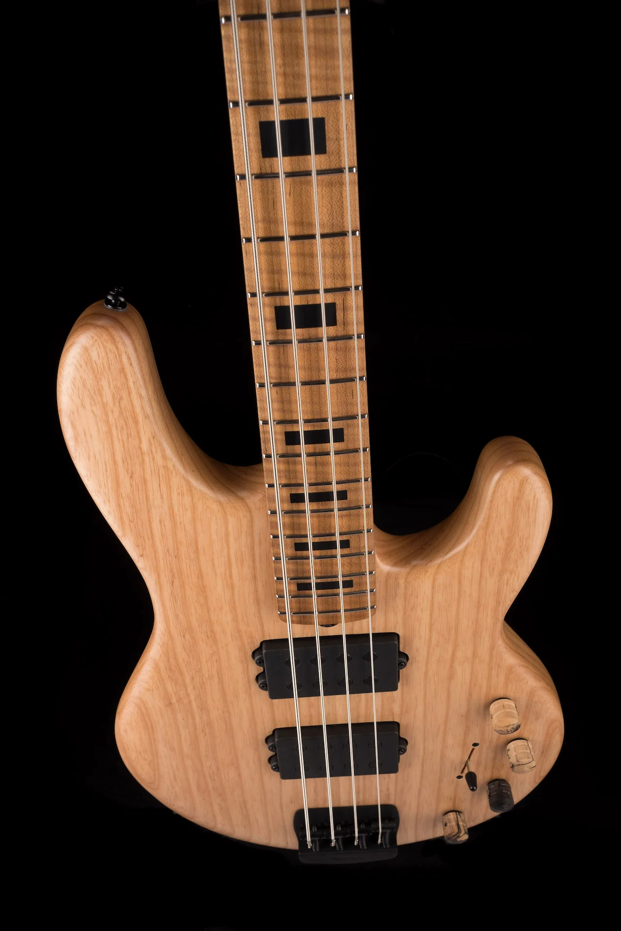 Ernie Ball Music Man StingRay 4HH Ball Family Reserve Slugger Natural with Mono Case - Image 4