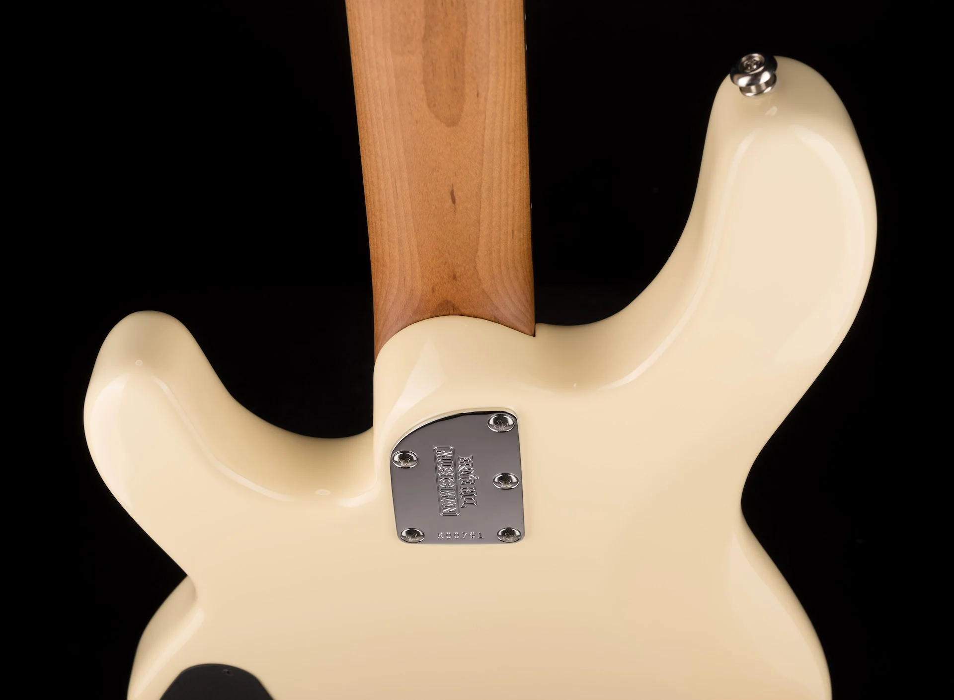 Ernie Ball Music Man Stingray HH Special Buttercream with Case - Image 16