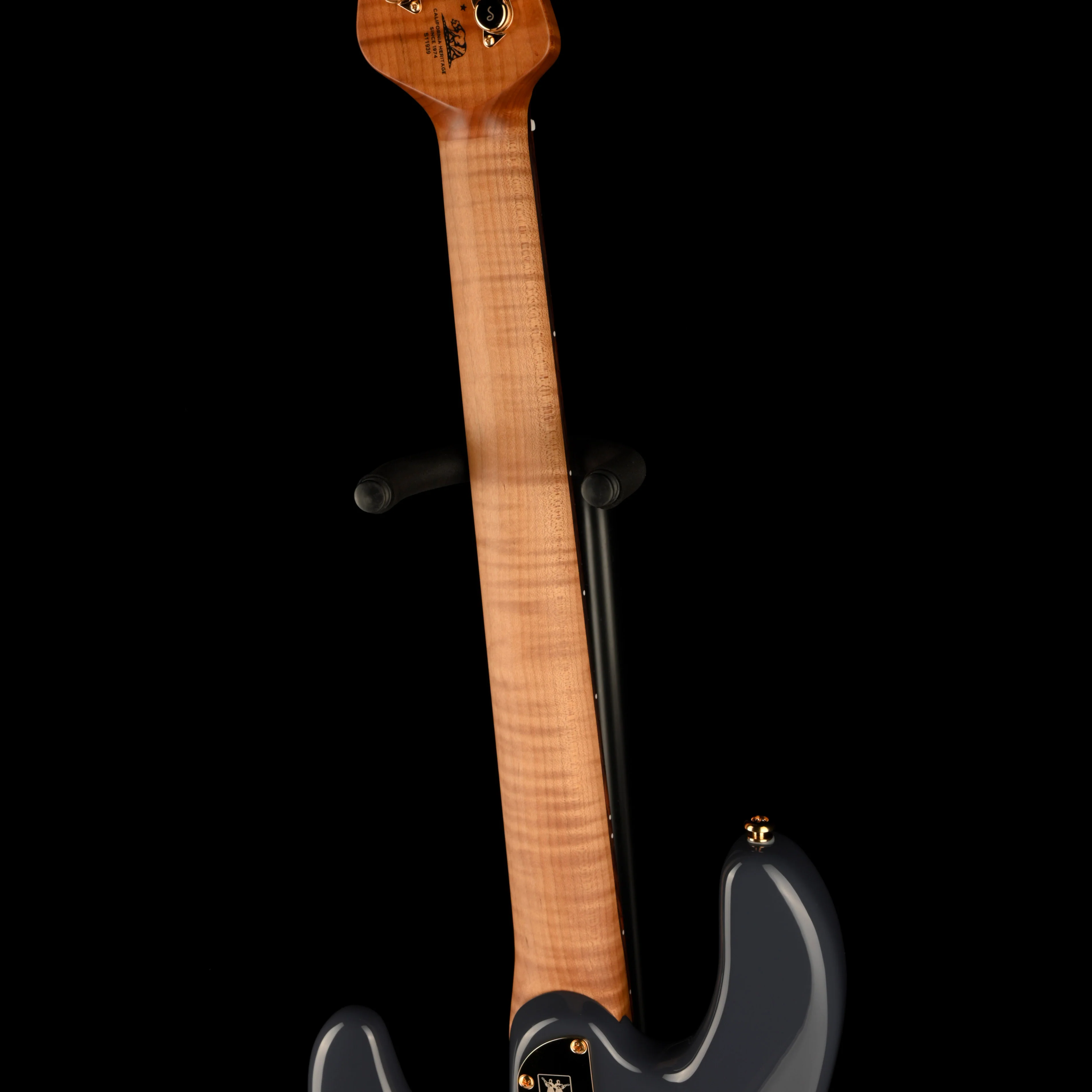 Ernie Ball Music Man StingRay II Charcoal Blue with Mono Case - Image 11