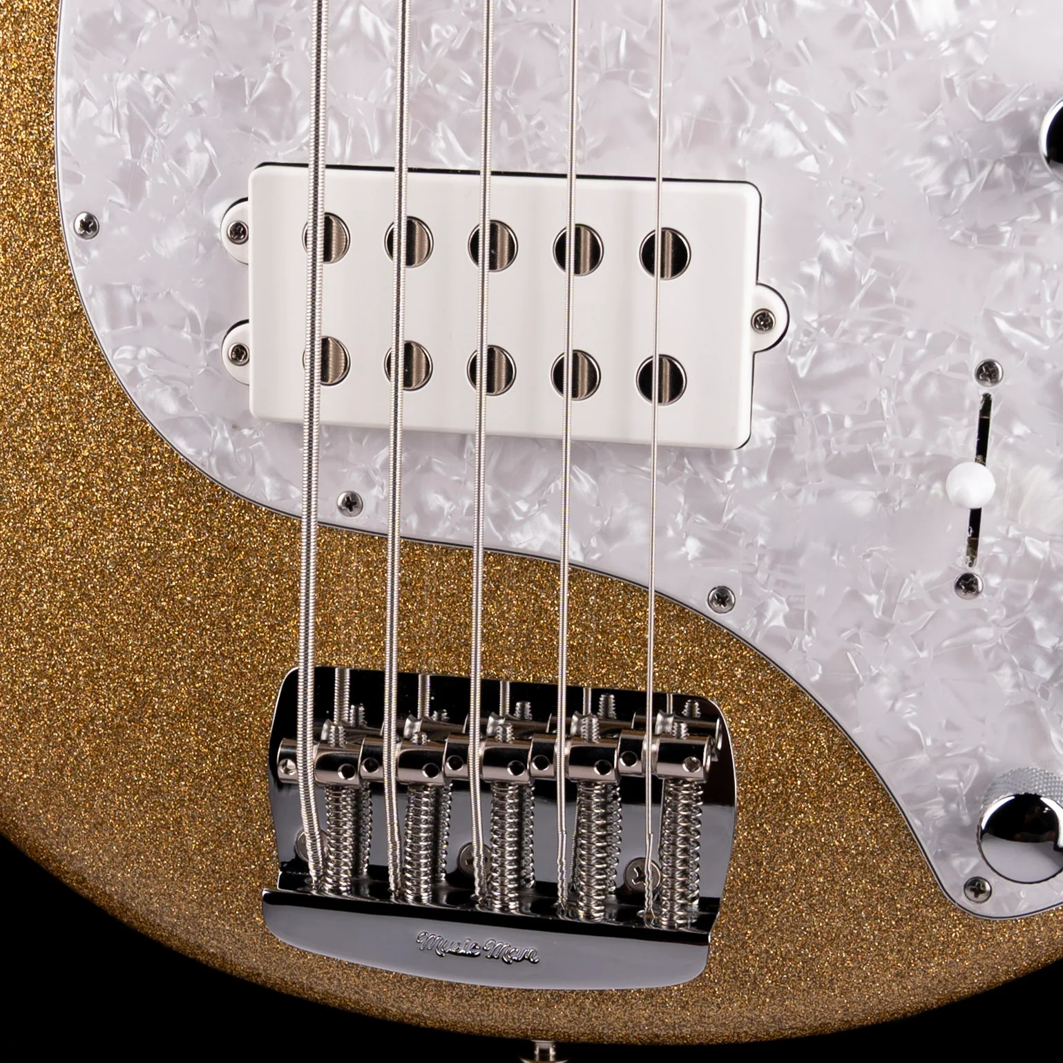 Ernie Ball Music Man StingRay Special 5 H Bass Genius Gold with Mono Case - Image 4