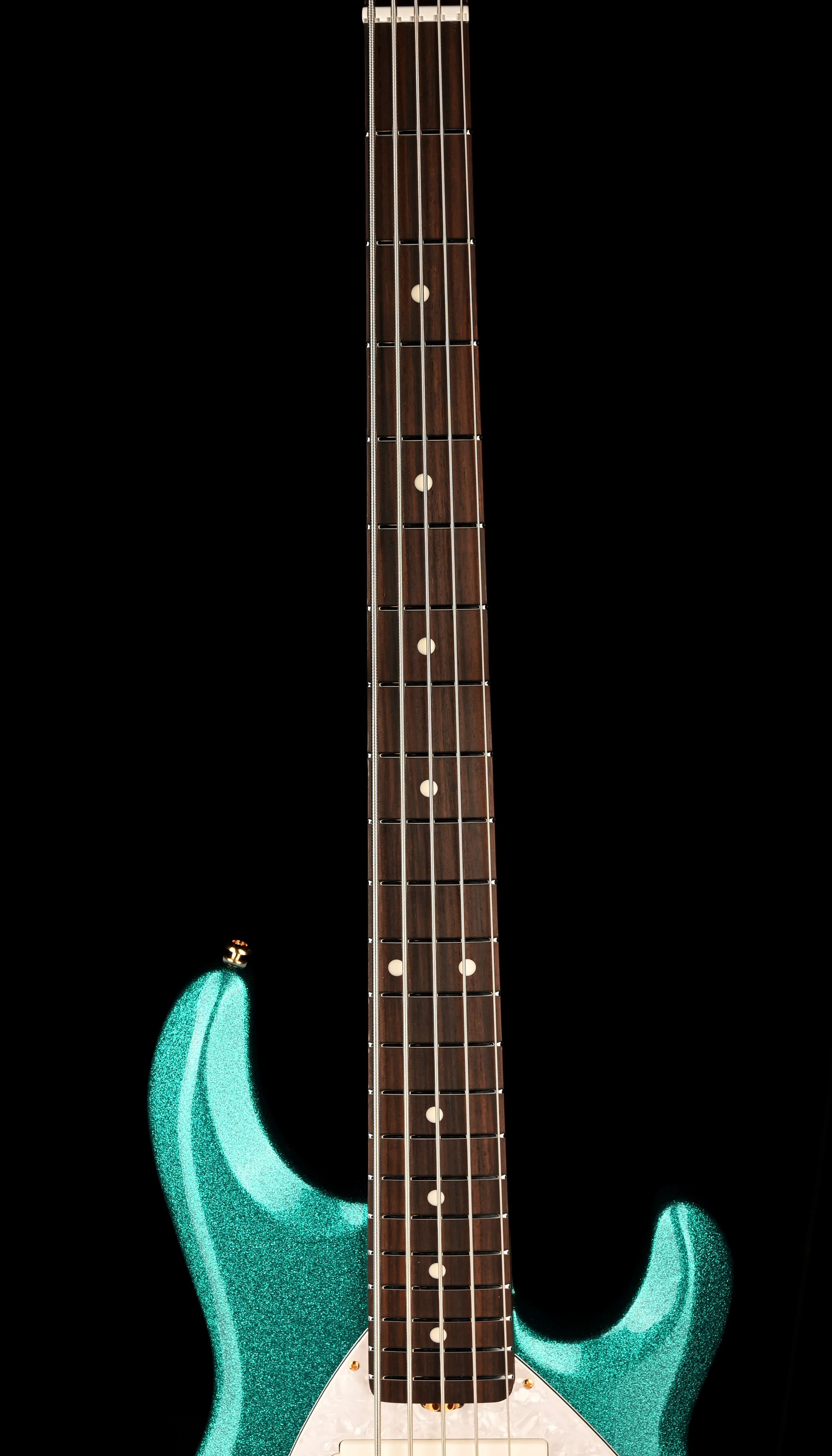 Ernie Ball Music Man StingRay Special 5 HH Bass Ocean Sparkle With Softshell Case - Image 11