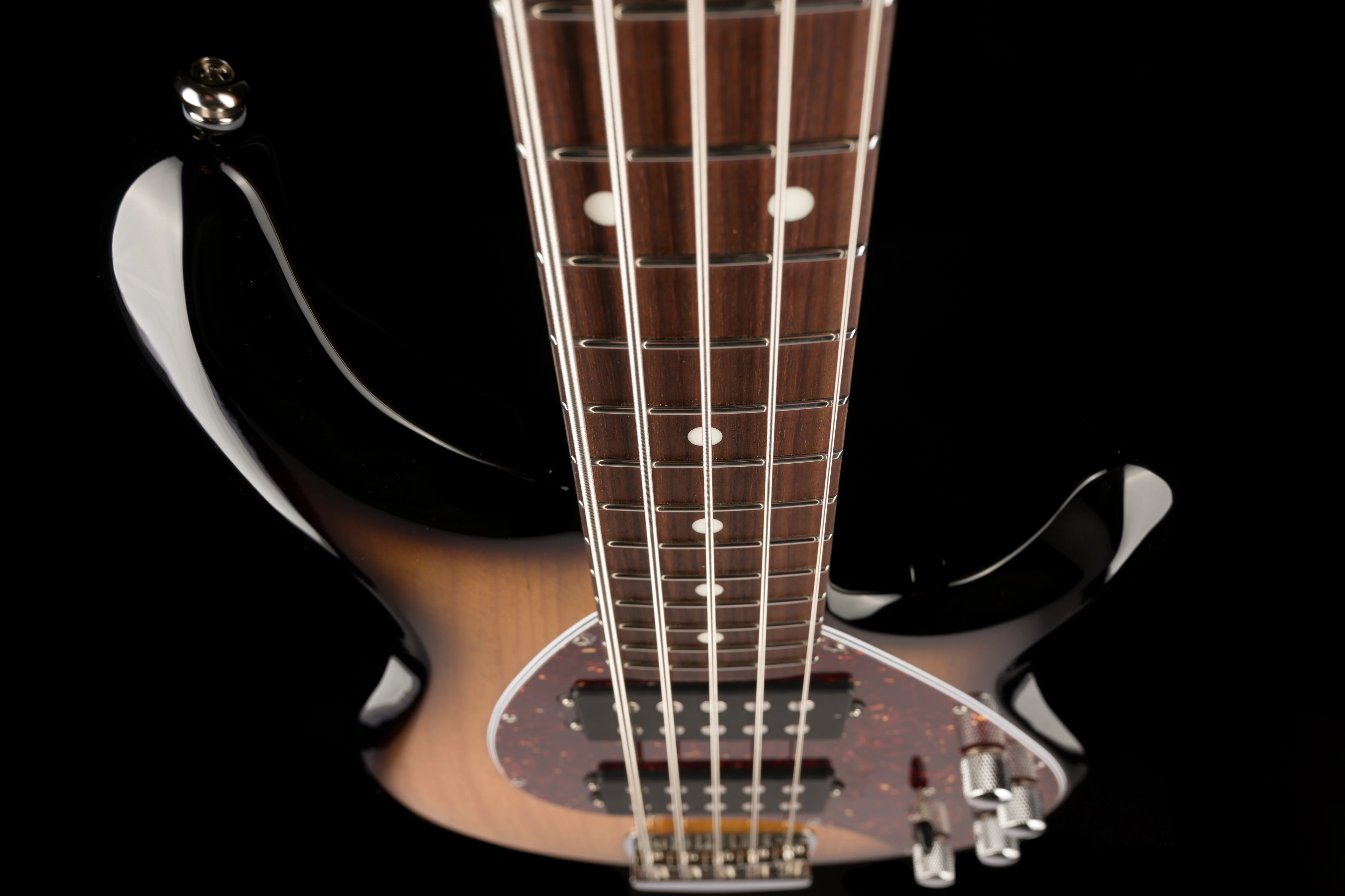 Ernie Ball Music Man StingRay Special 5 HH Bass Burnt Ends Roasted Maple With Case - Image 10