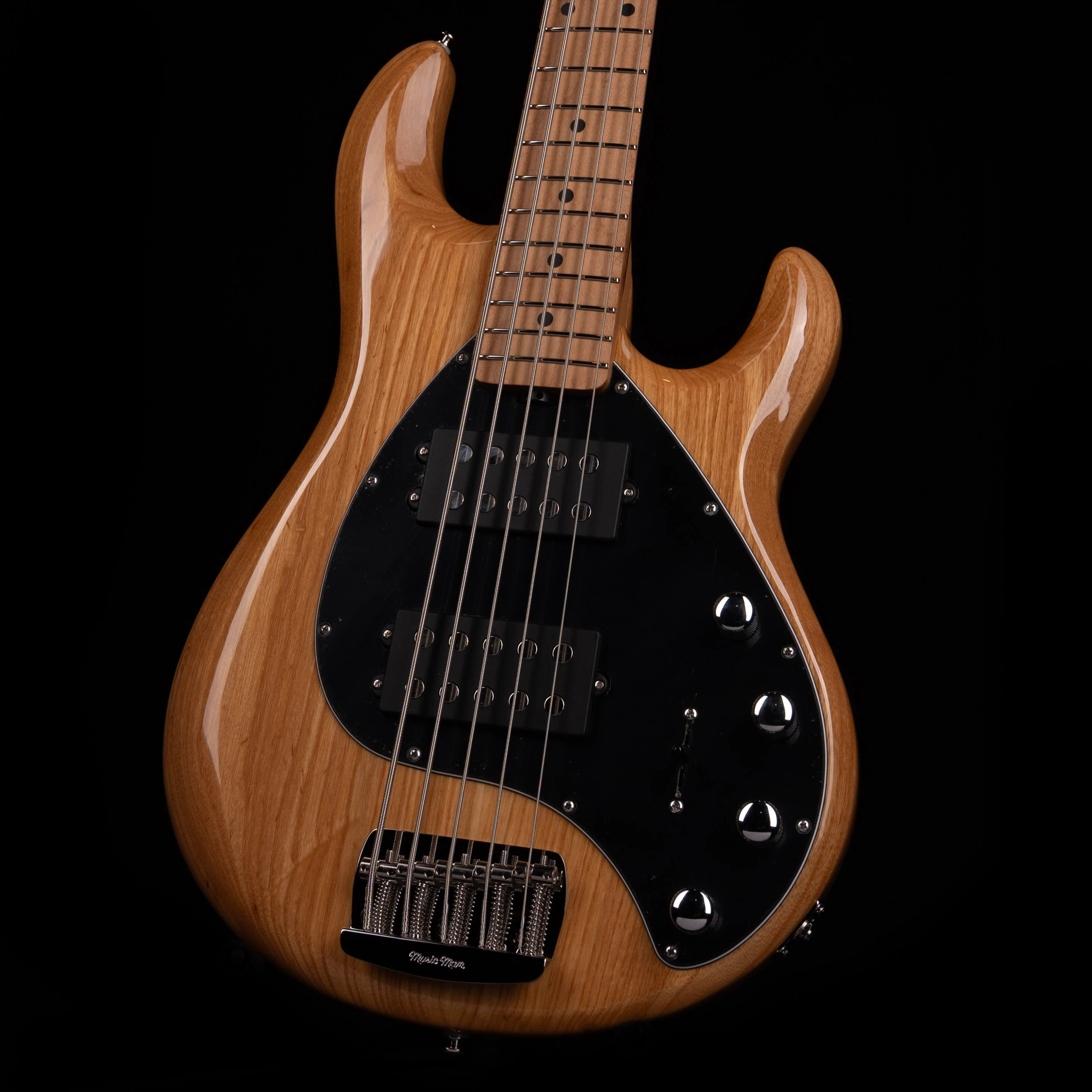Ernie Ball Music Man Stingray Special 5 HH Classic Natural with Mono Case - Image 6