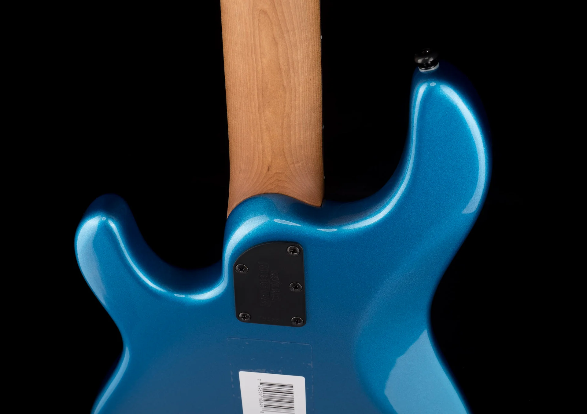 Ernie Ball Music Man StingRay Special 5 HH Bass Speed Blue Roasted Maple With Case - Image 15