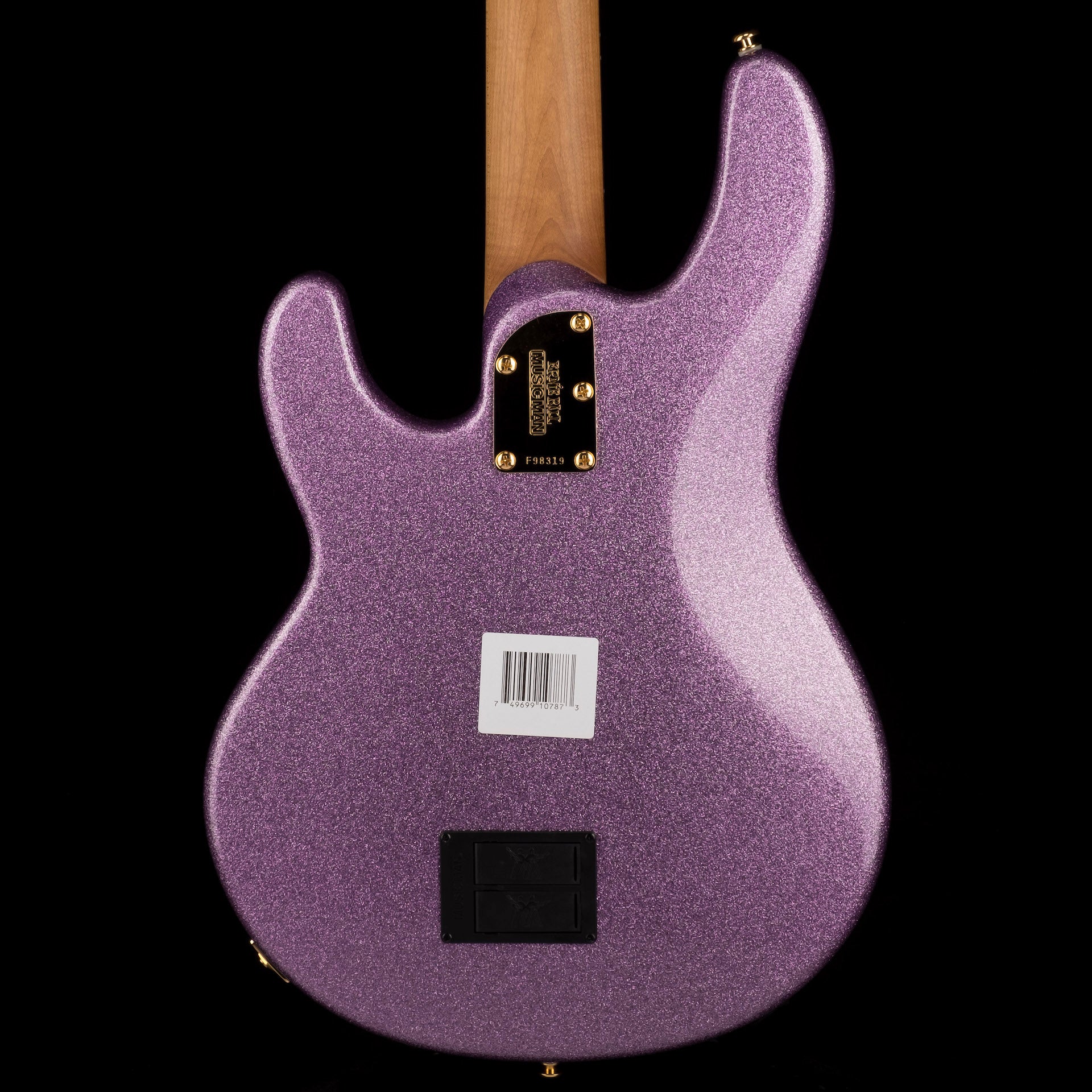 Ernie Ball Music Man StingRay Special Bass Amethyst Sparkle Roasted Maple With Case - Image 14