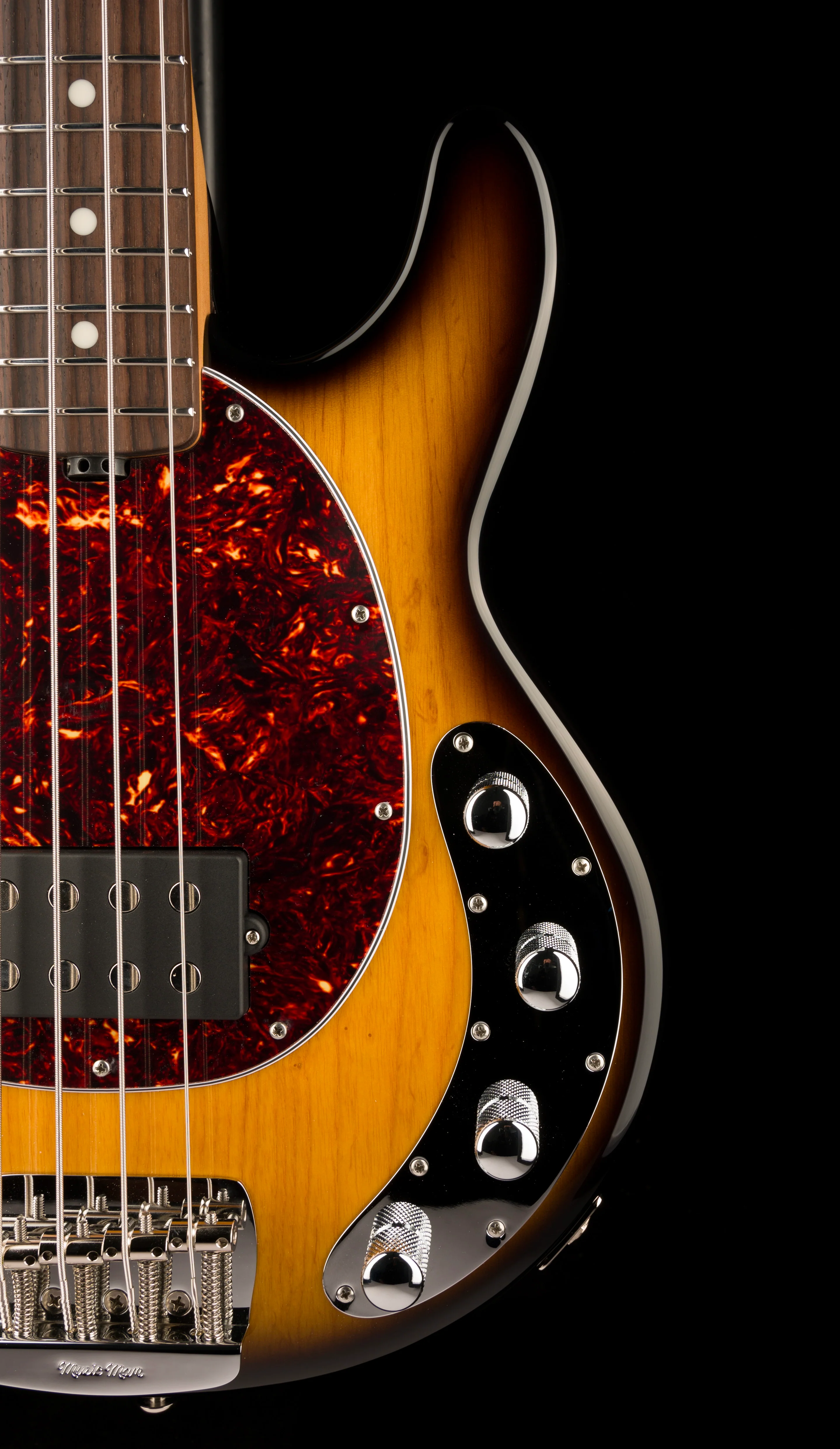 Ernie Ball Music Man StingRay Special Bass Burnt Ends with Mono Case - Image 7