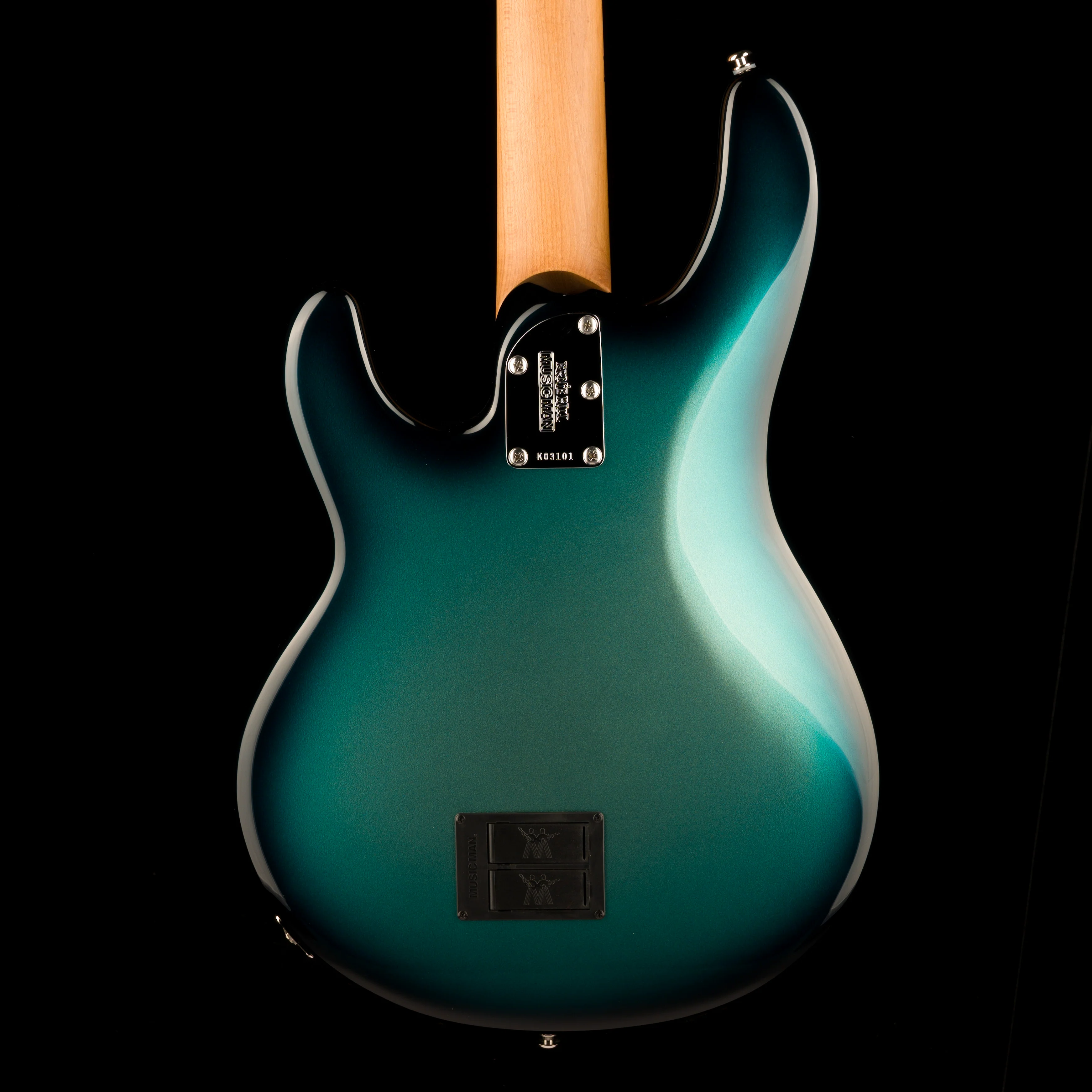 Ernie Ball Music Man StingRay Special Bass Frost Green Pearl with Mono Case - Image 12