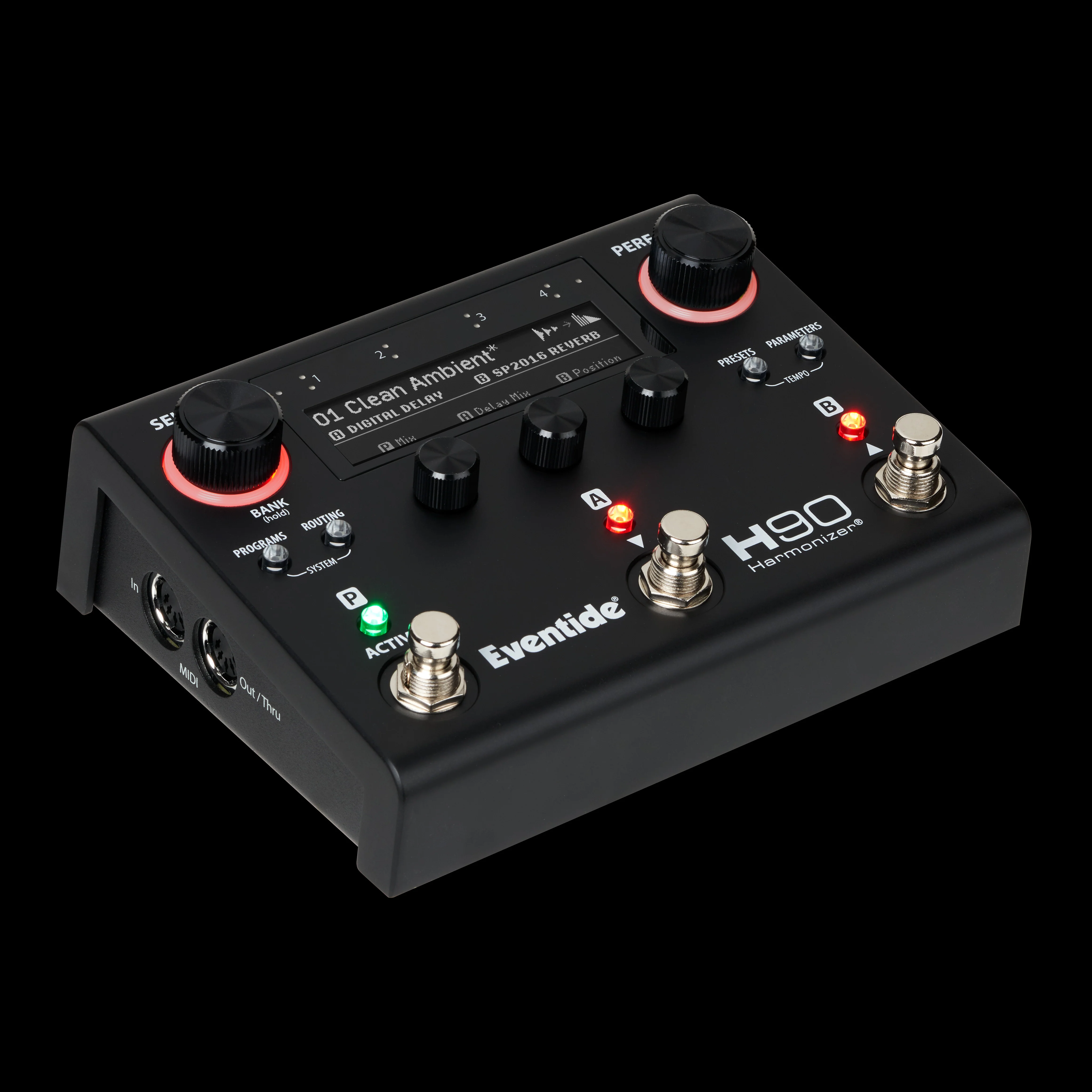 Eventide Limited Edition H90 Dark Harmonizer Guitar Effect Pedal - Image 3