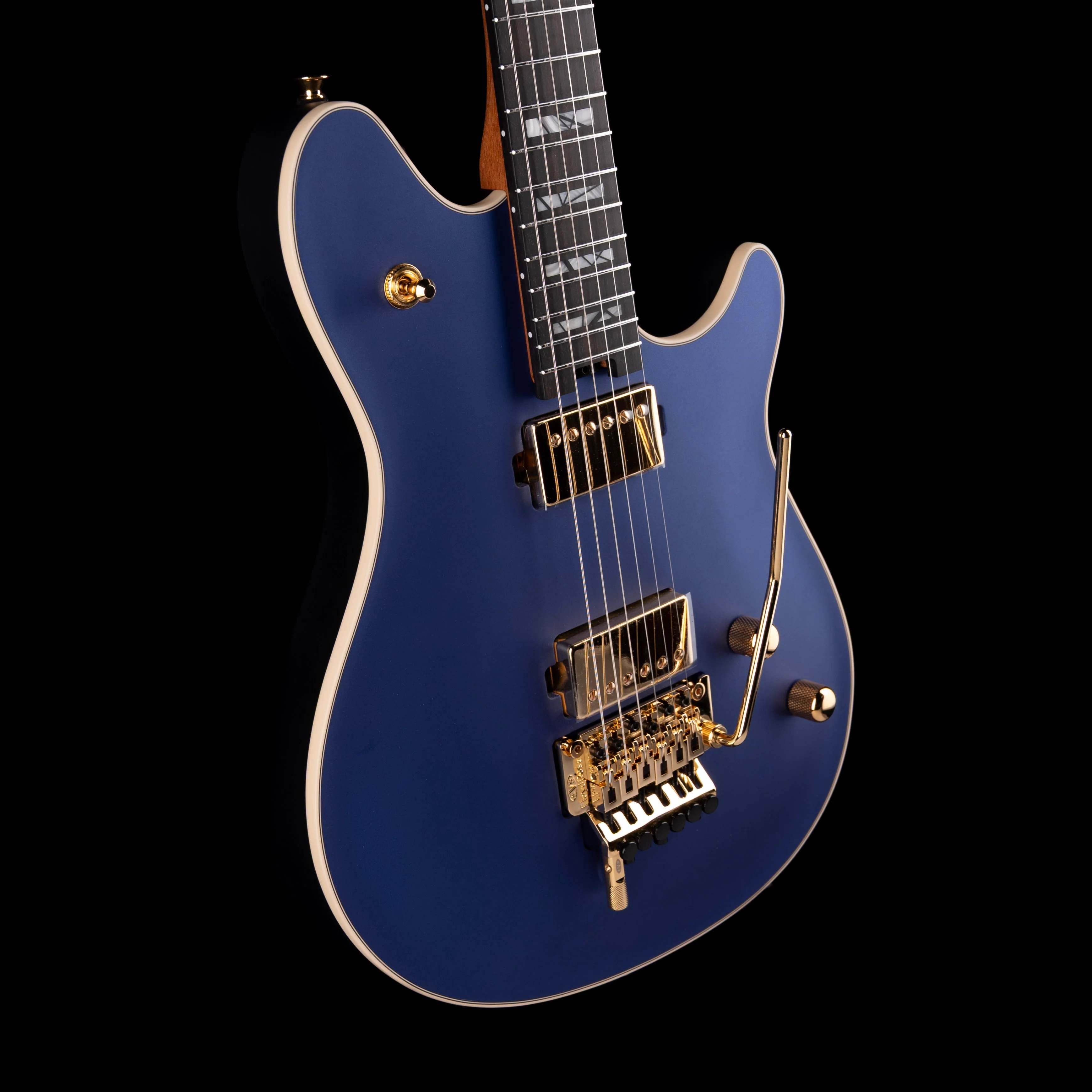 EVH Custom Shop Wolfgang HH Cobalt Blue Metallic With Case - Image 7
