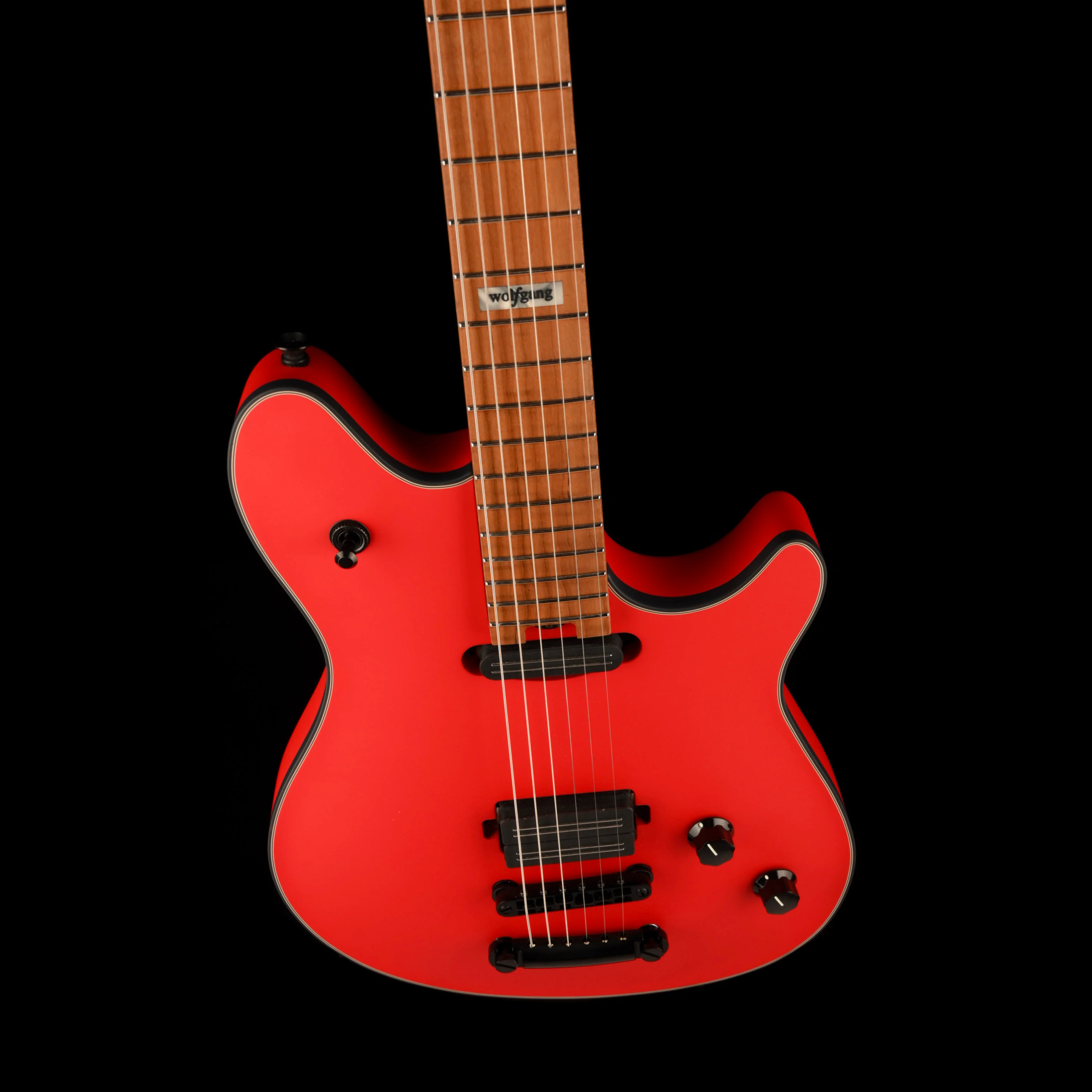 EVH Custom Shop Wolfgang HS Ferrari Red With Case - Image 3