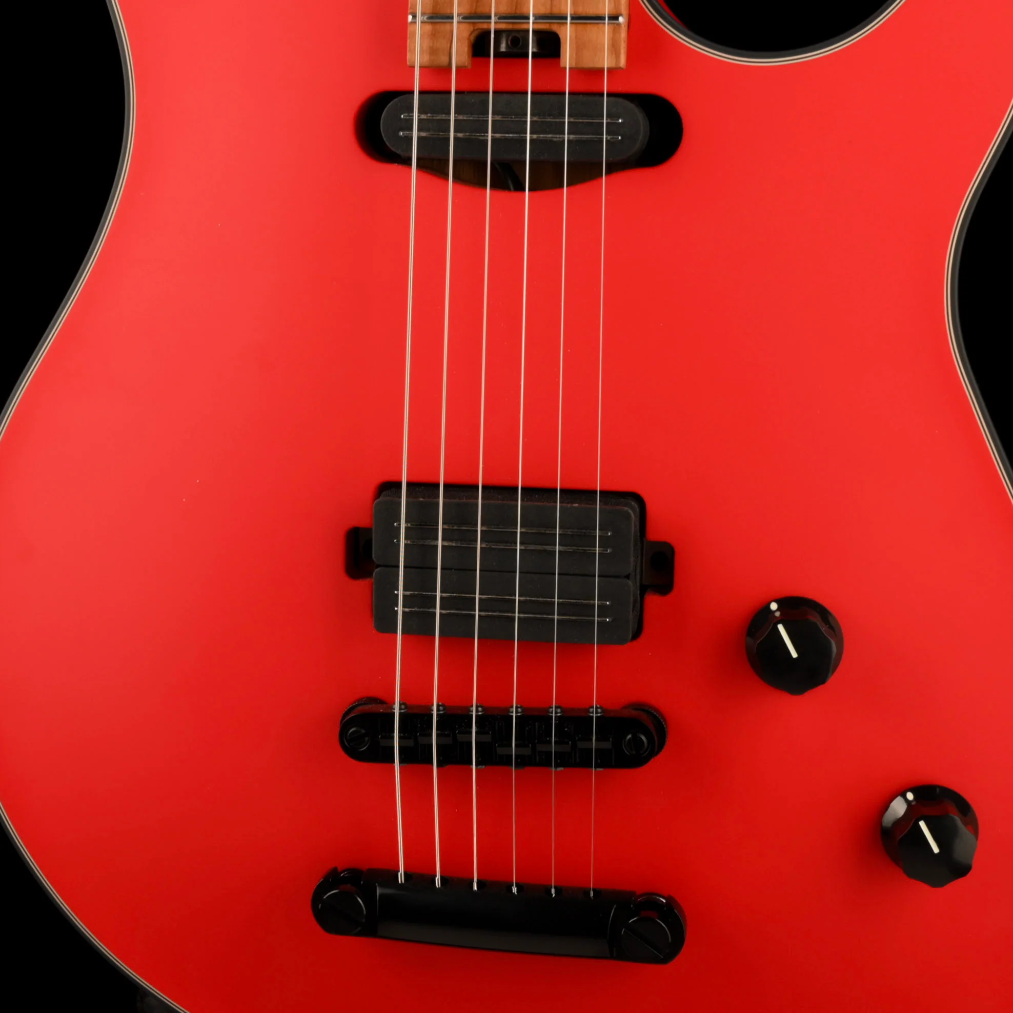 EVH Custom Shop Wolfgang HS Ferrari Red With Case - Image 4