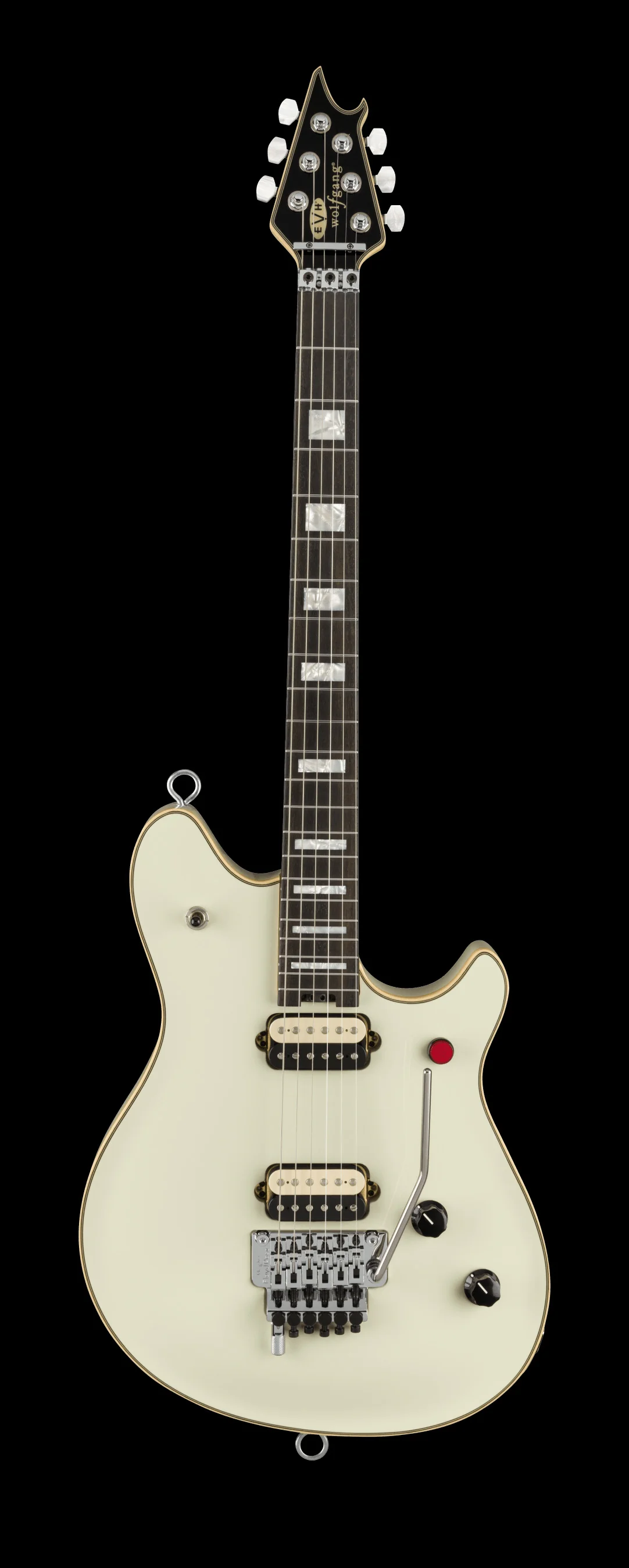 EVH MIJ Series EVH Signature Wolfgang Ebony Fingerboard Ivory With Case - Image 2