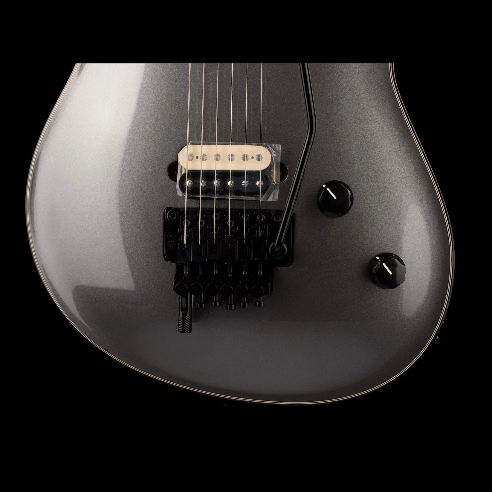 EVH Wolfgang USA Ebony Fingerboard Silver with Case - Serial # WG13742A - Demo - Image 5