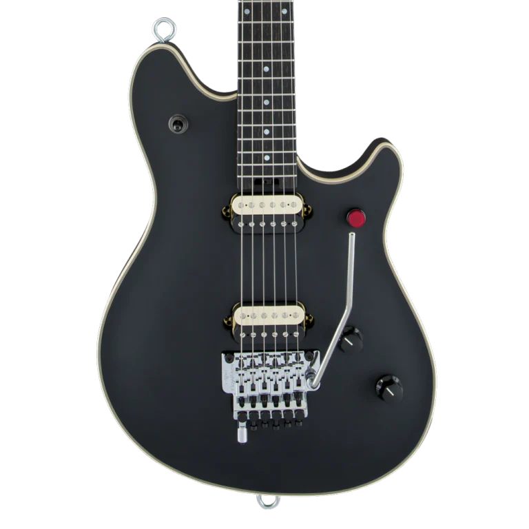 EVH Wolfgang USA Edward Van Halen Signature Stealth Electric Guitar With Case