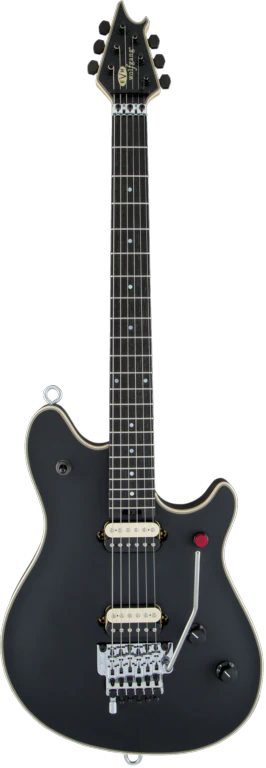 EVH Wolfgang USA Edward Van Halen Signature Stealth Electric Guitar With Case - Image 2