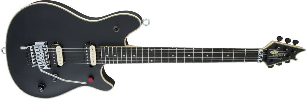 EVH Wolfgang USA Edward Van Halen Signature Stealth Electric Guitar With Case - Image 3