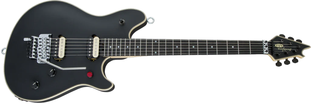 EVH Wolfgang USA Edward Van Halen Signature Stealth Electric Guitar With Case - Image 4