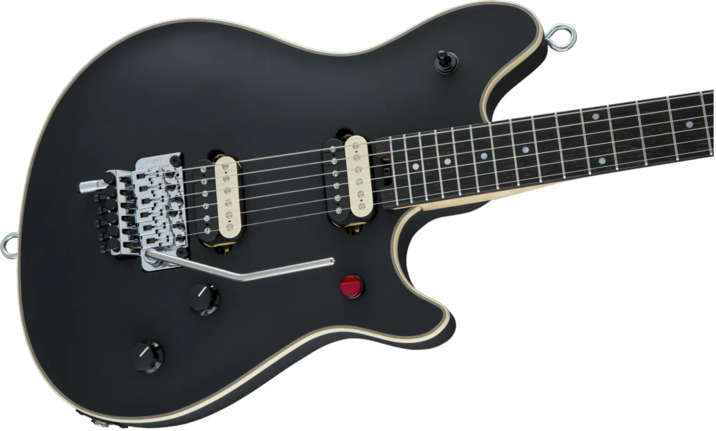 EVH Wolfgang USA Edward Van Halen Signature Stealth Electric Guitar With Case - Image 5
