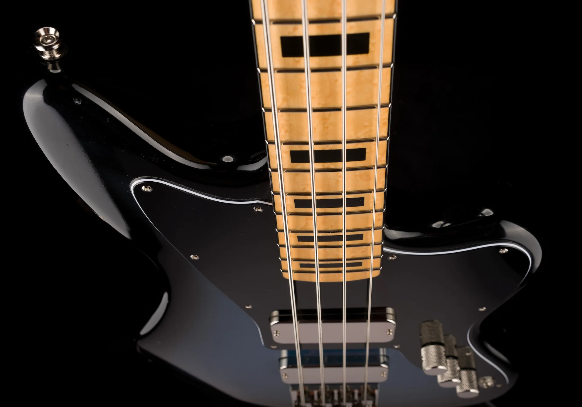 Fano Alt de Facto JM4 Bass Pelham Blue Burst Light Distress with Case - Image 9