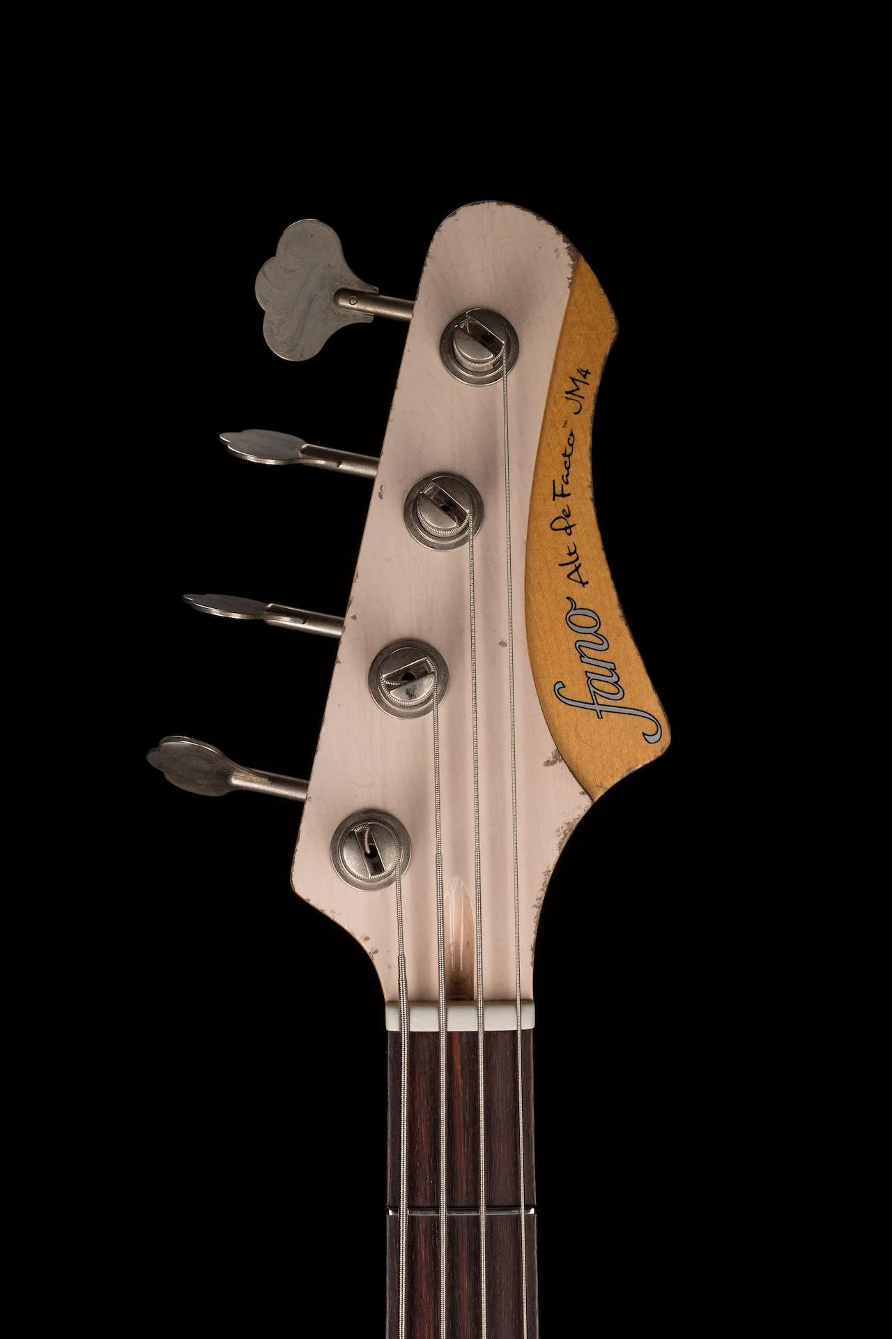Fano Alt de Facto JM4 Bass Driftwood Heavy Distress With Gig Bag - Image 11