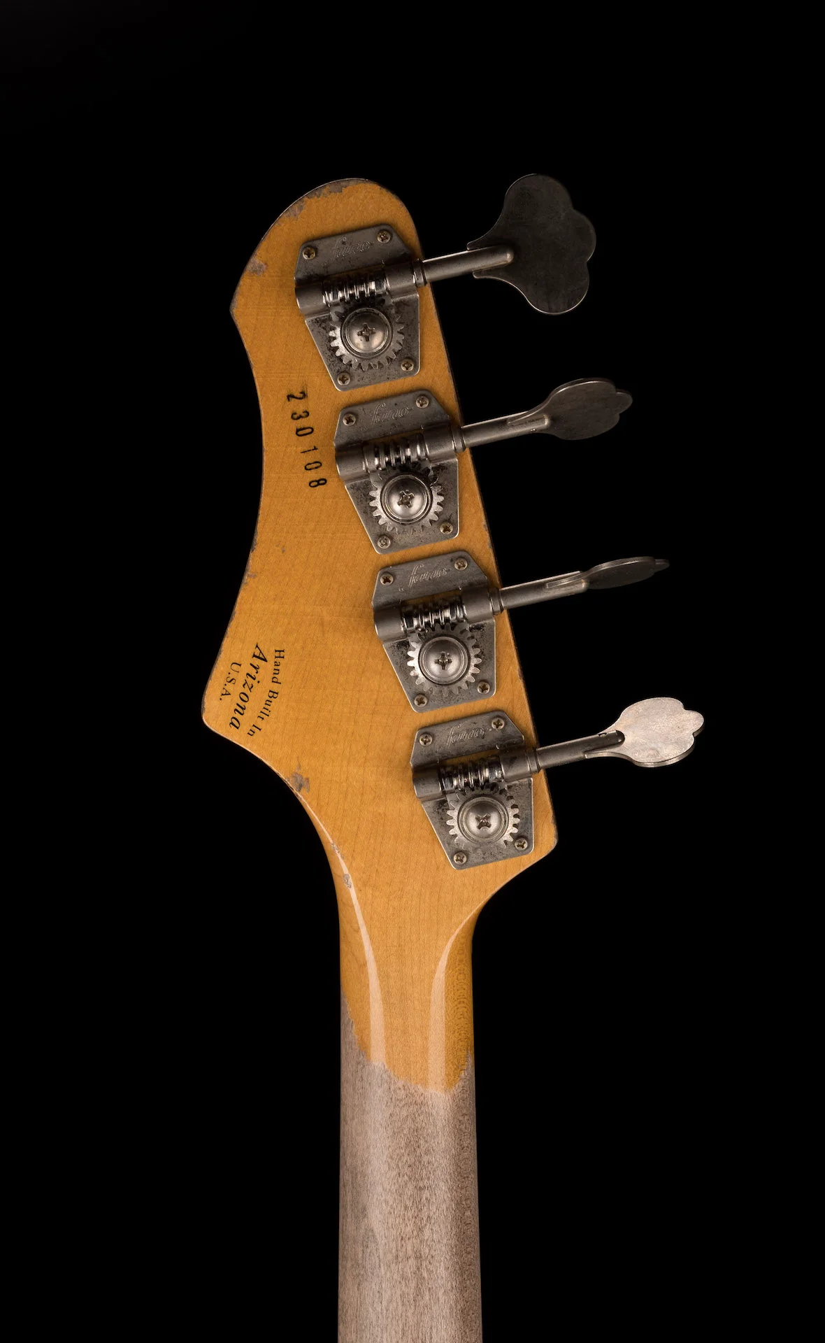 Fano Alt de Facto JM4 Bass Driftwood Heavy Distress With Gig Bag - Image 16