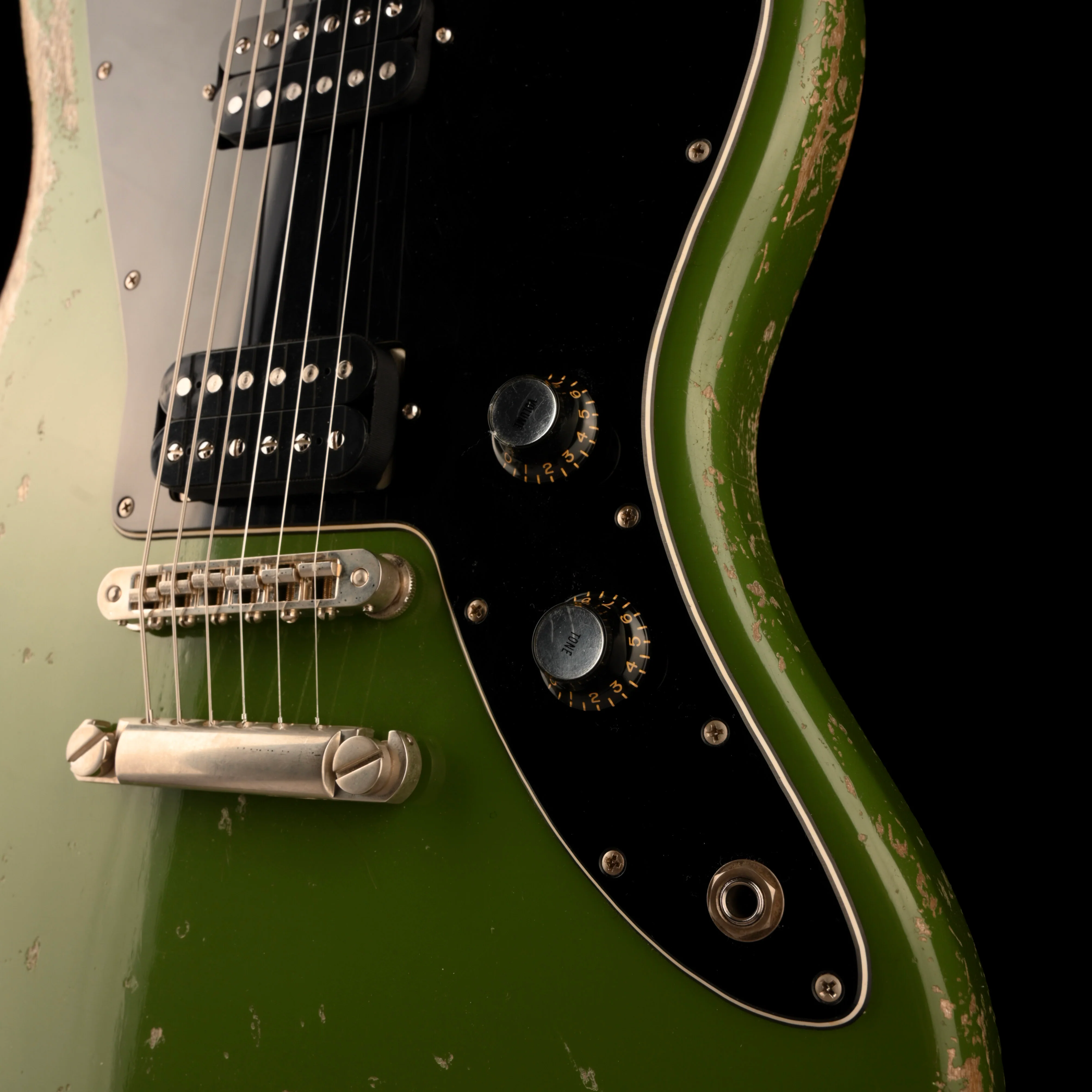Fano Alt de Facto JM6 HB Heavy Distress Olive with Gig Bag - Image 5