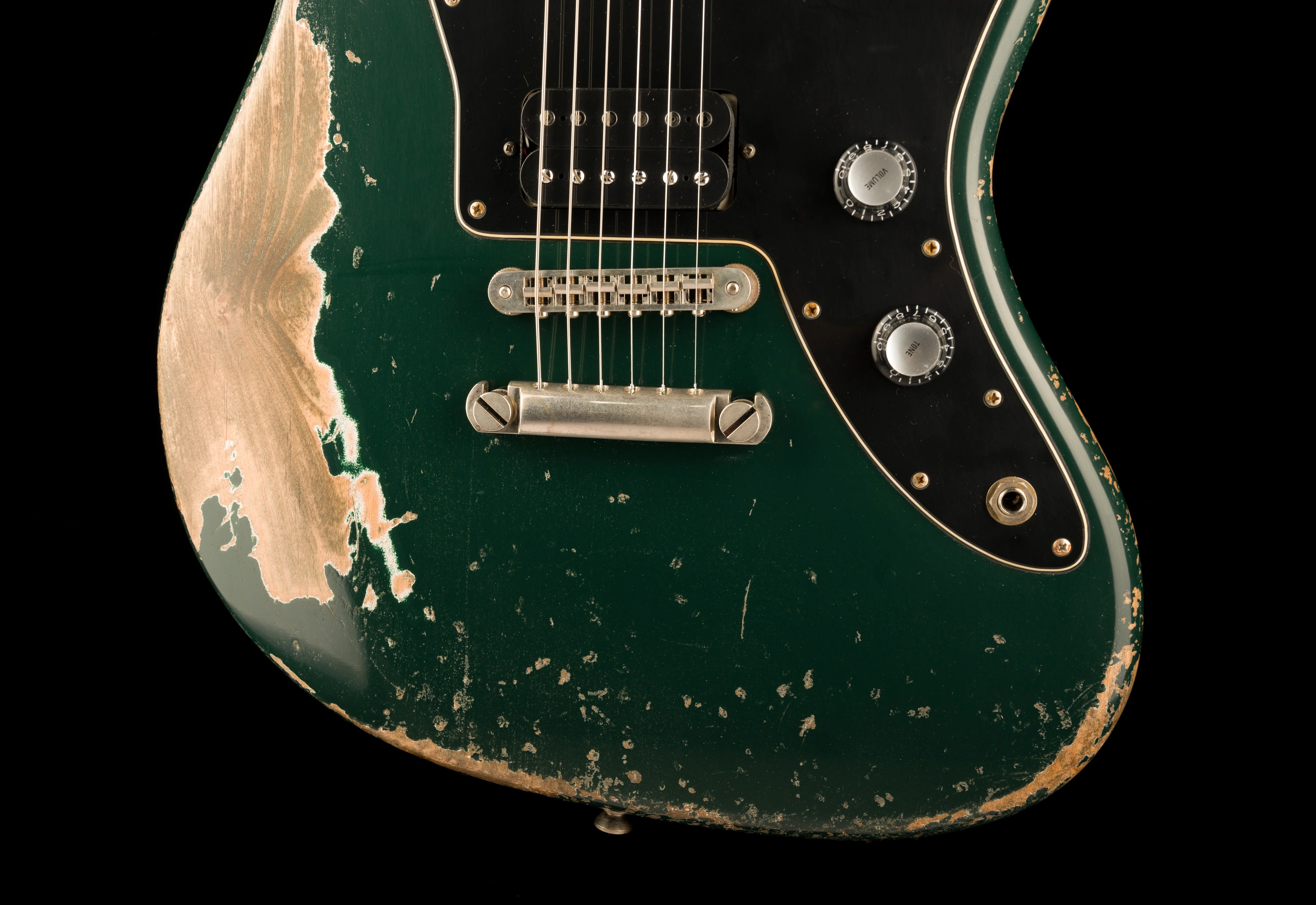 Fano Alt de Facto JM6 Heavy Distress British Racing Green - Image 5