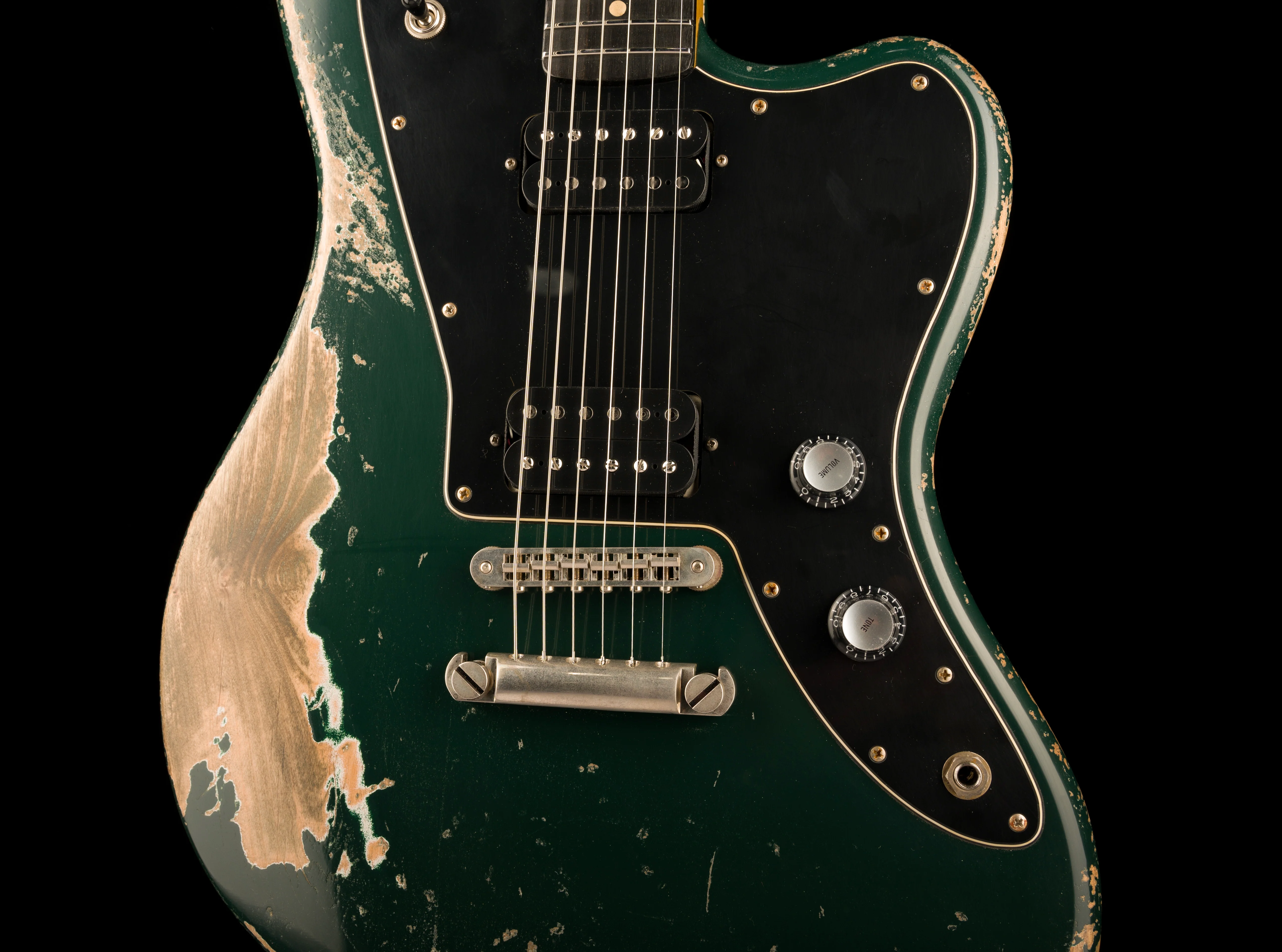 Fano Alt de Facto JM6 Heavy Distress British Racing Green - Image 6