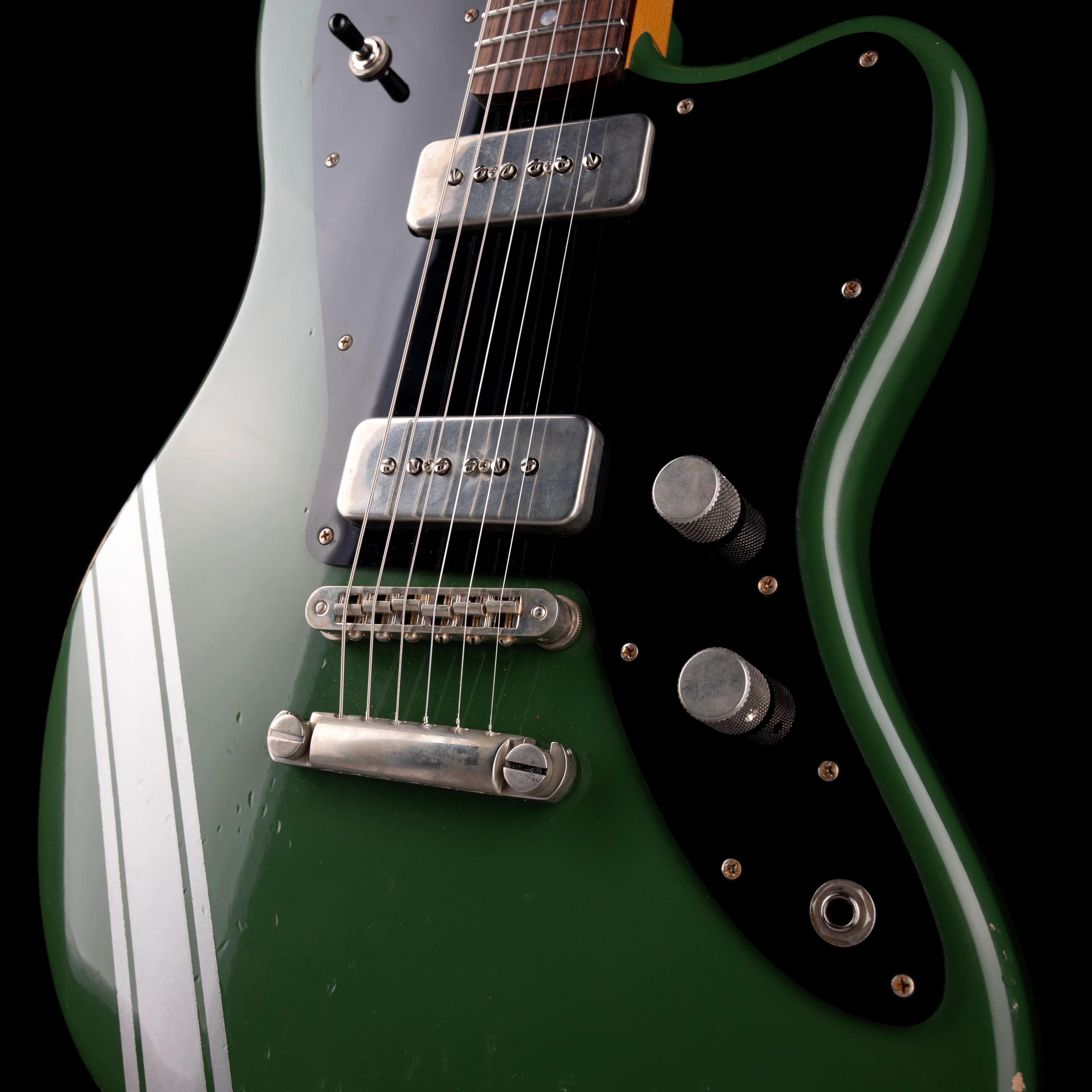 Fano Alt de Facto JM6 Light Distress Olive Green with Gig Bag - Image 5