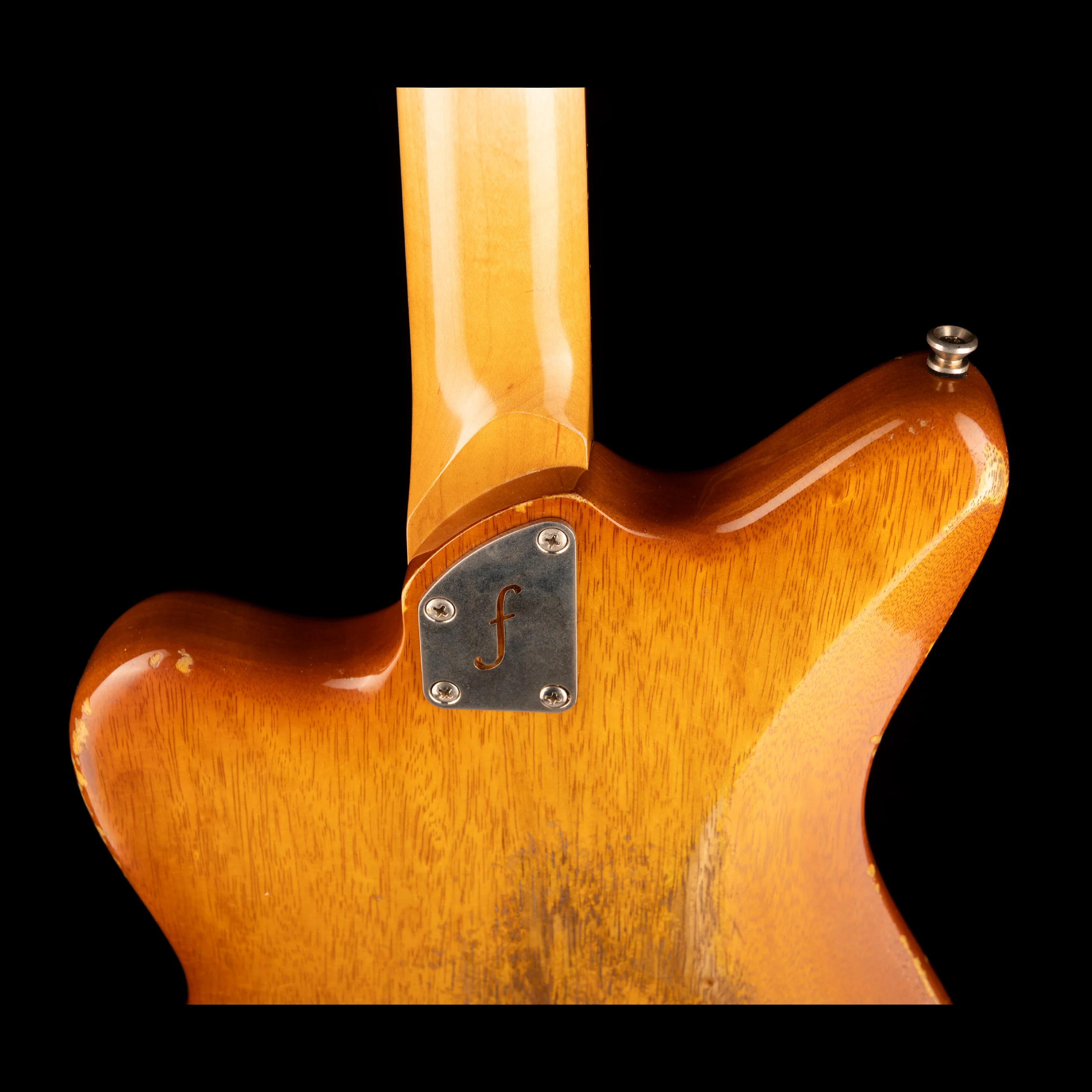 Fano Alt de Facto JM6 Medium Distress Amber Burst with Case - Image 16