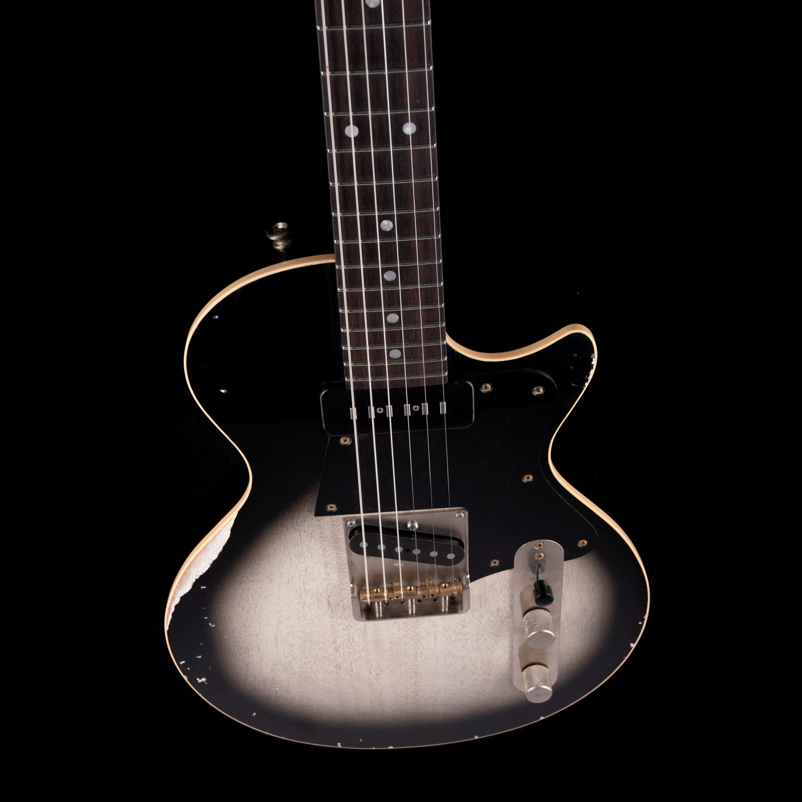 Fano Alt de Facto SP6 Set Neck Driftwood Burst with Gig Bag - Image 3