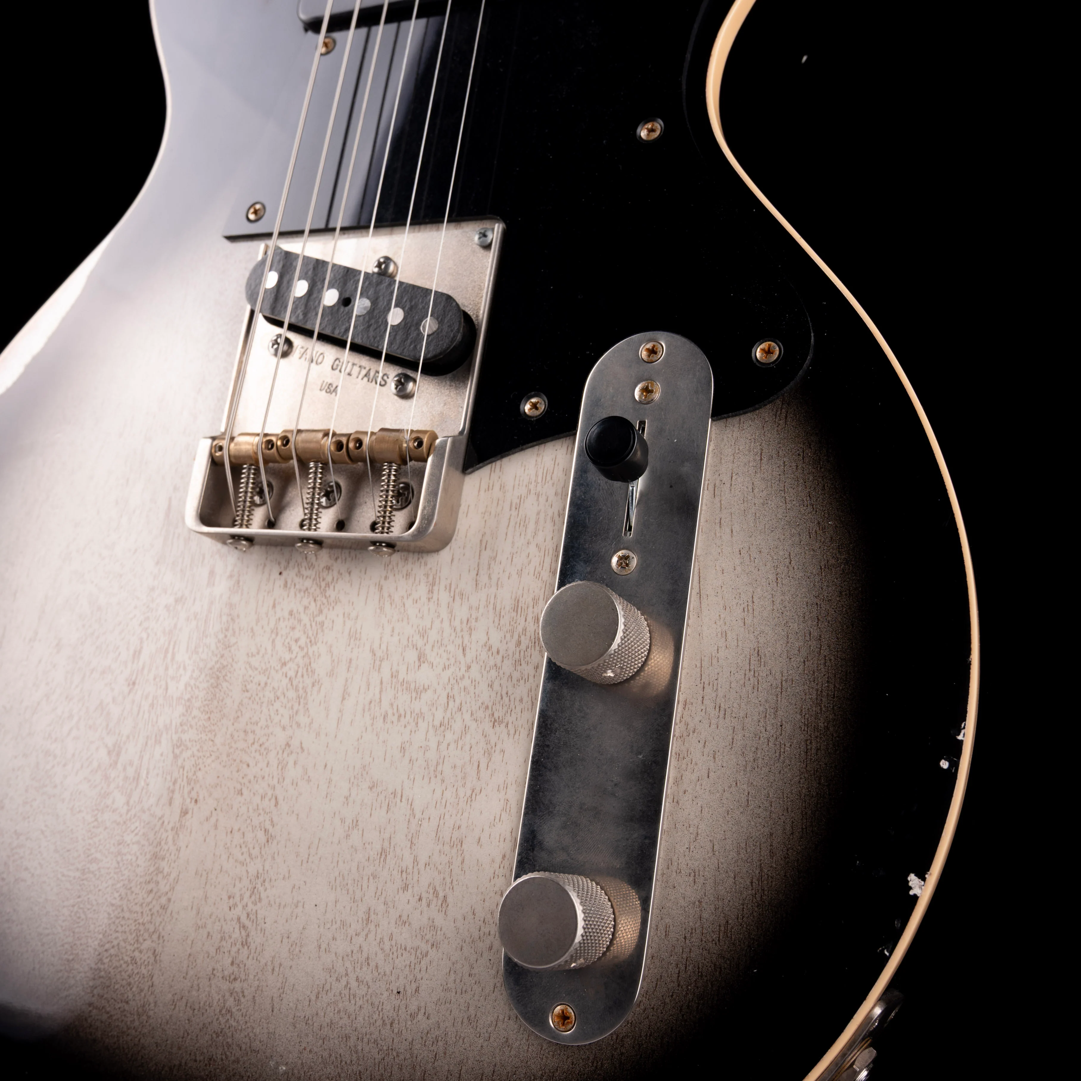 Fano Alt de Facto SP6 Set Neck Driftwood Burst with Gig Bag - Image 5
