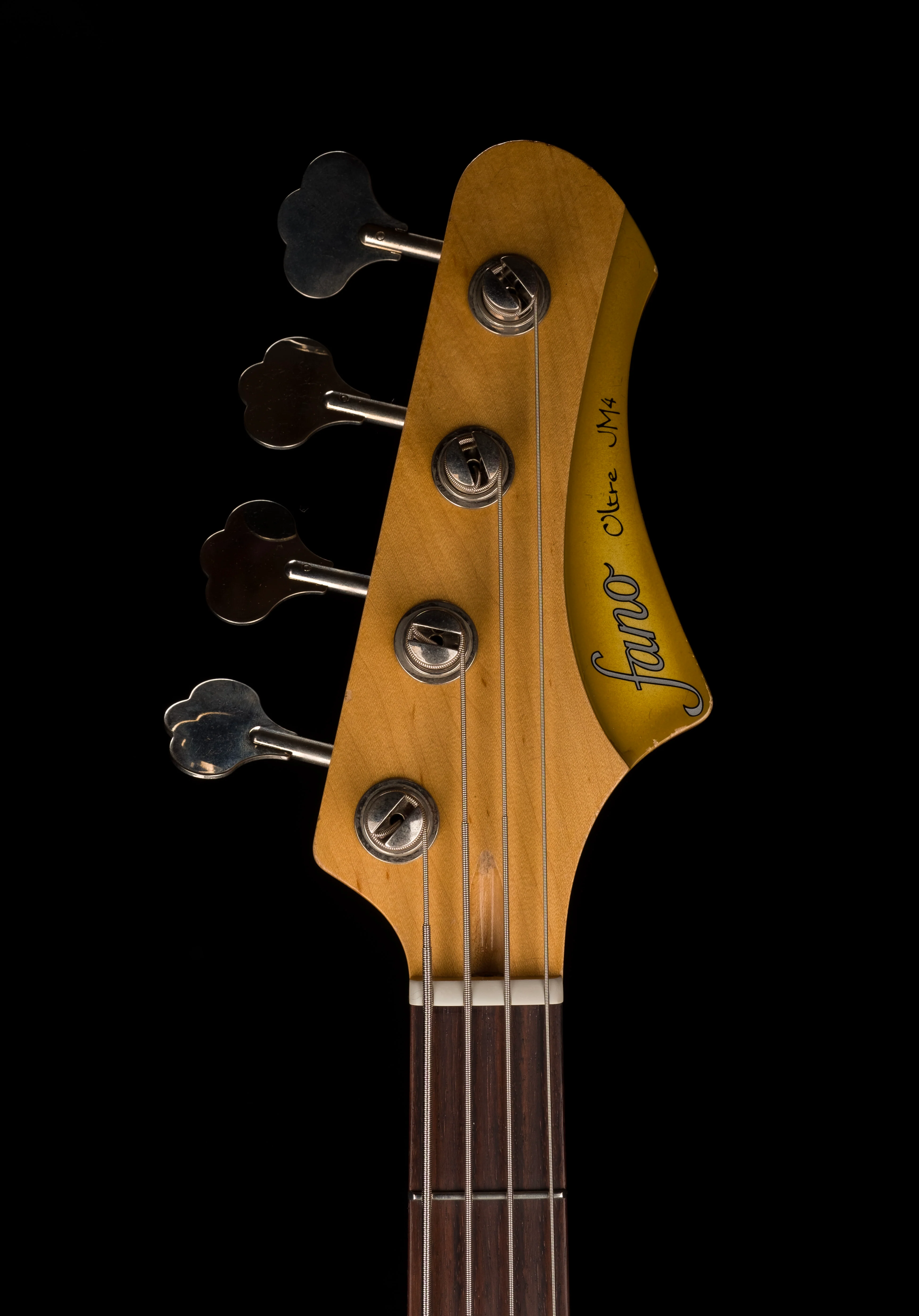 Fano Oltre Series JM4 Bass Medium Distress Antigua Burst with Gig Bag - Image 16