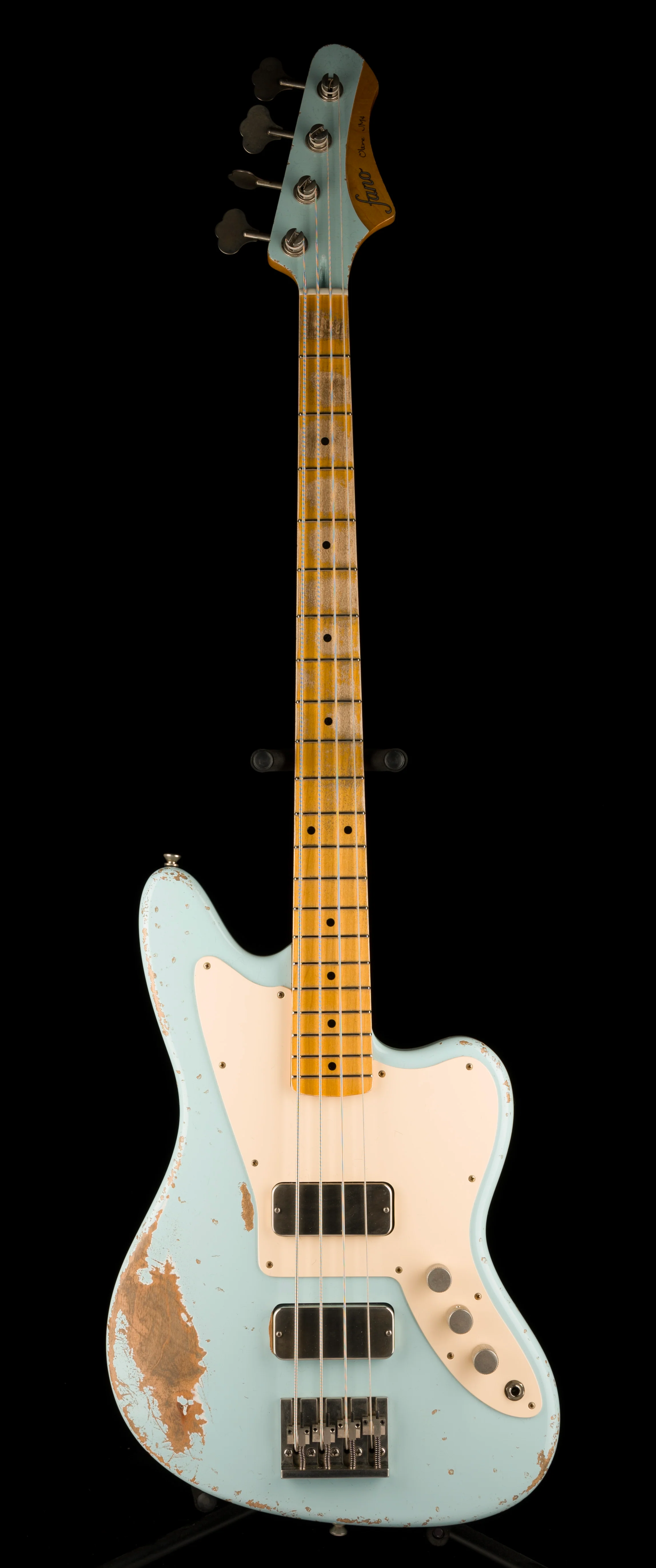 Fano Oltre JM4 Bass Heavy Distress Sonic Blue with Gig Bag - Image 2