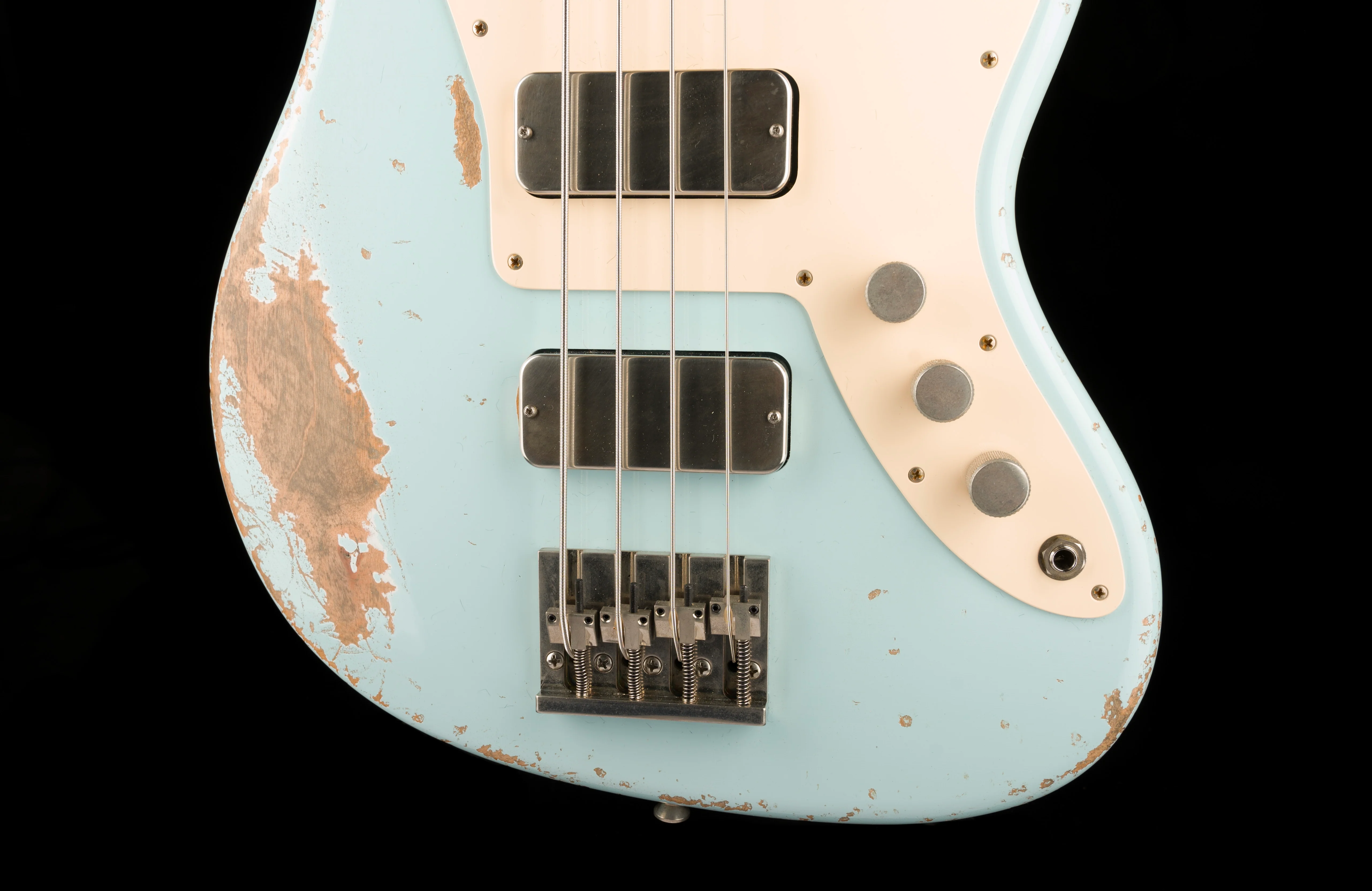 Fano Oltre JM4 Bass Heavy Distress Sonic Blue with Gig Bag - Image 5