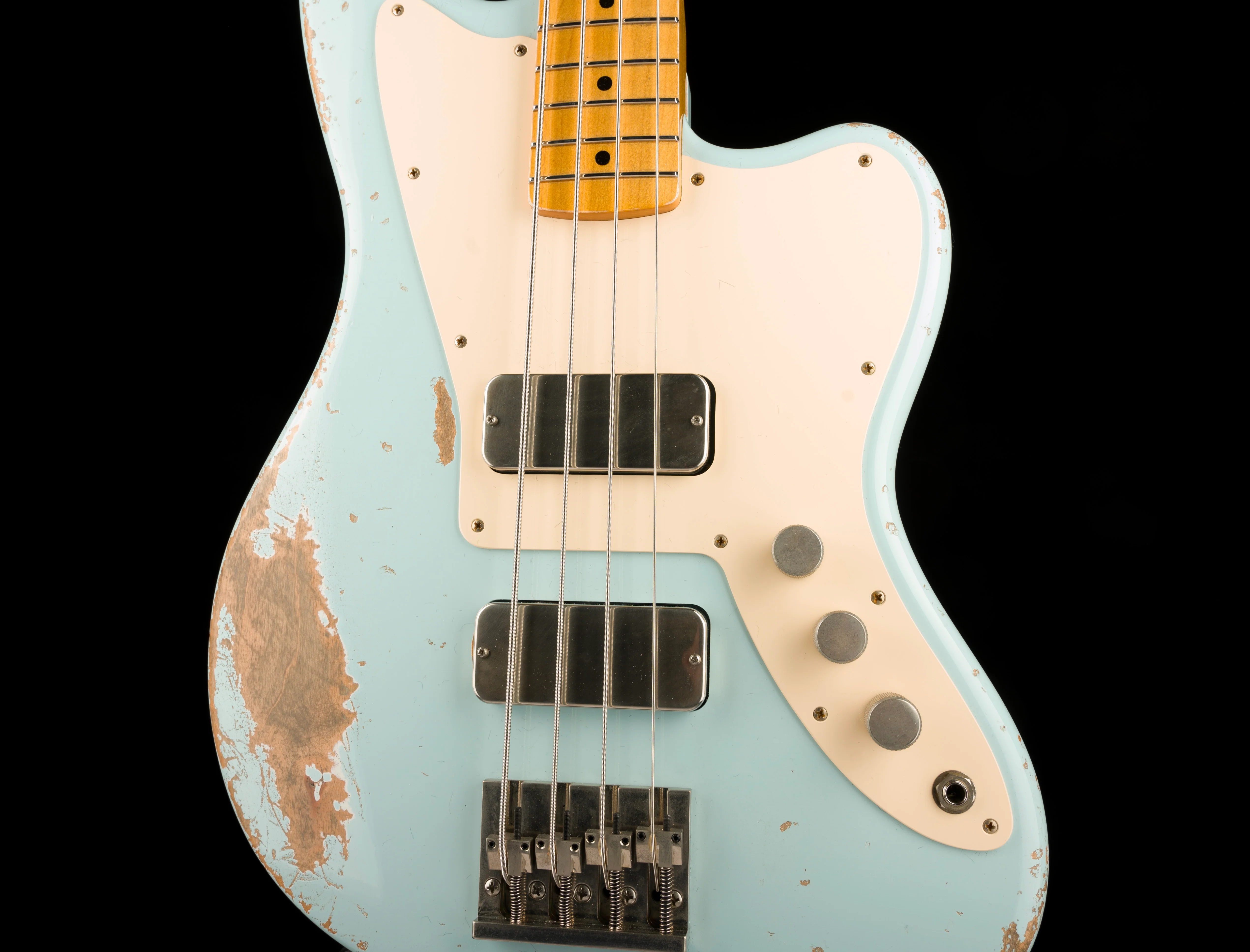 Fano Oltre JM4 Bass Heavy Distress Sonic Blue with Gig Bag - Image 6