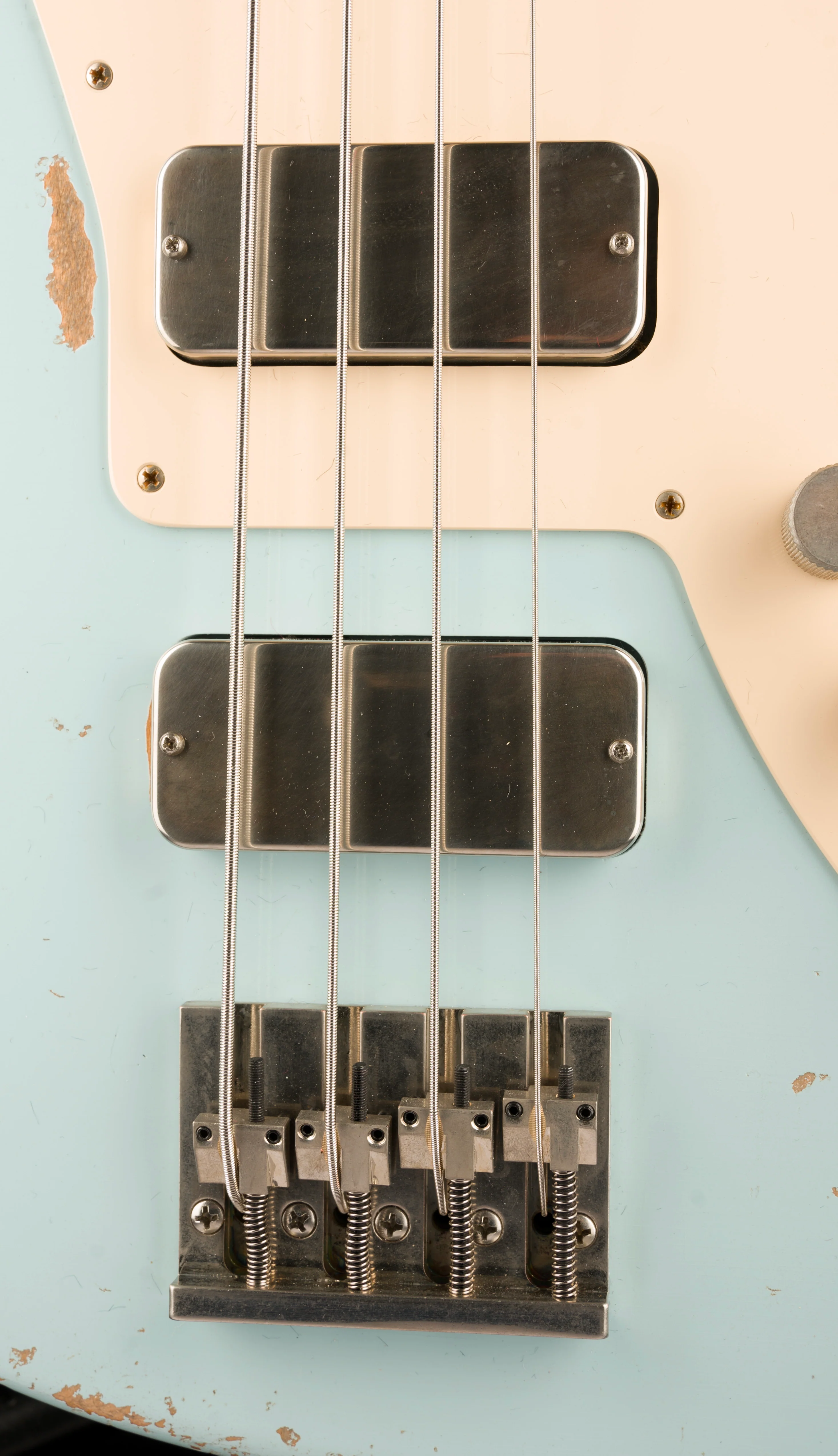 Fano Oltre JM4 Bass Heavy Distress Sonic Blue with Gig Bag - Image 7
