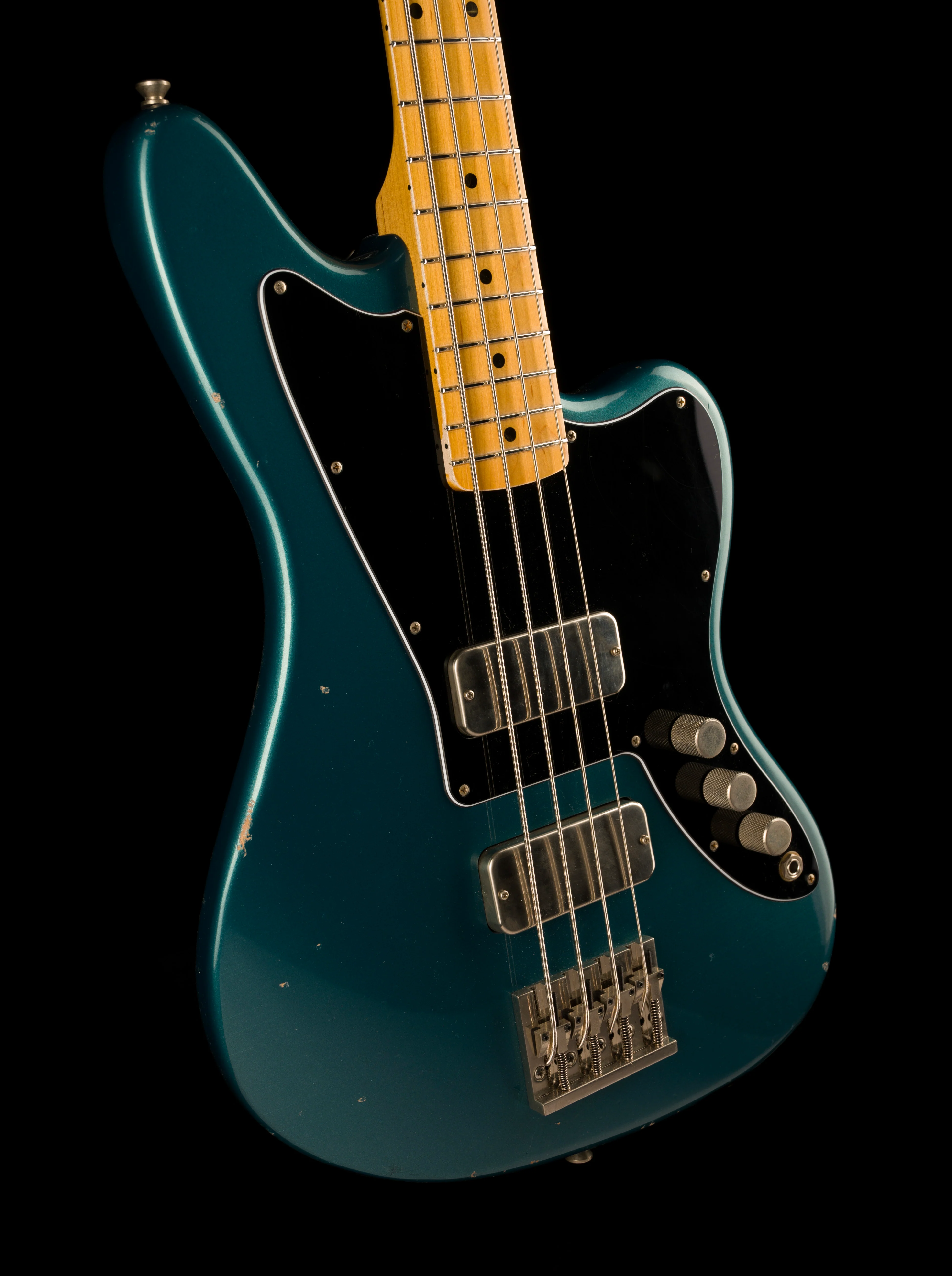 Fano Oltre JM4 Bass Light Distress Ocean Turquoise with Gig Bag - Image 10