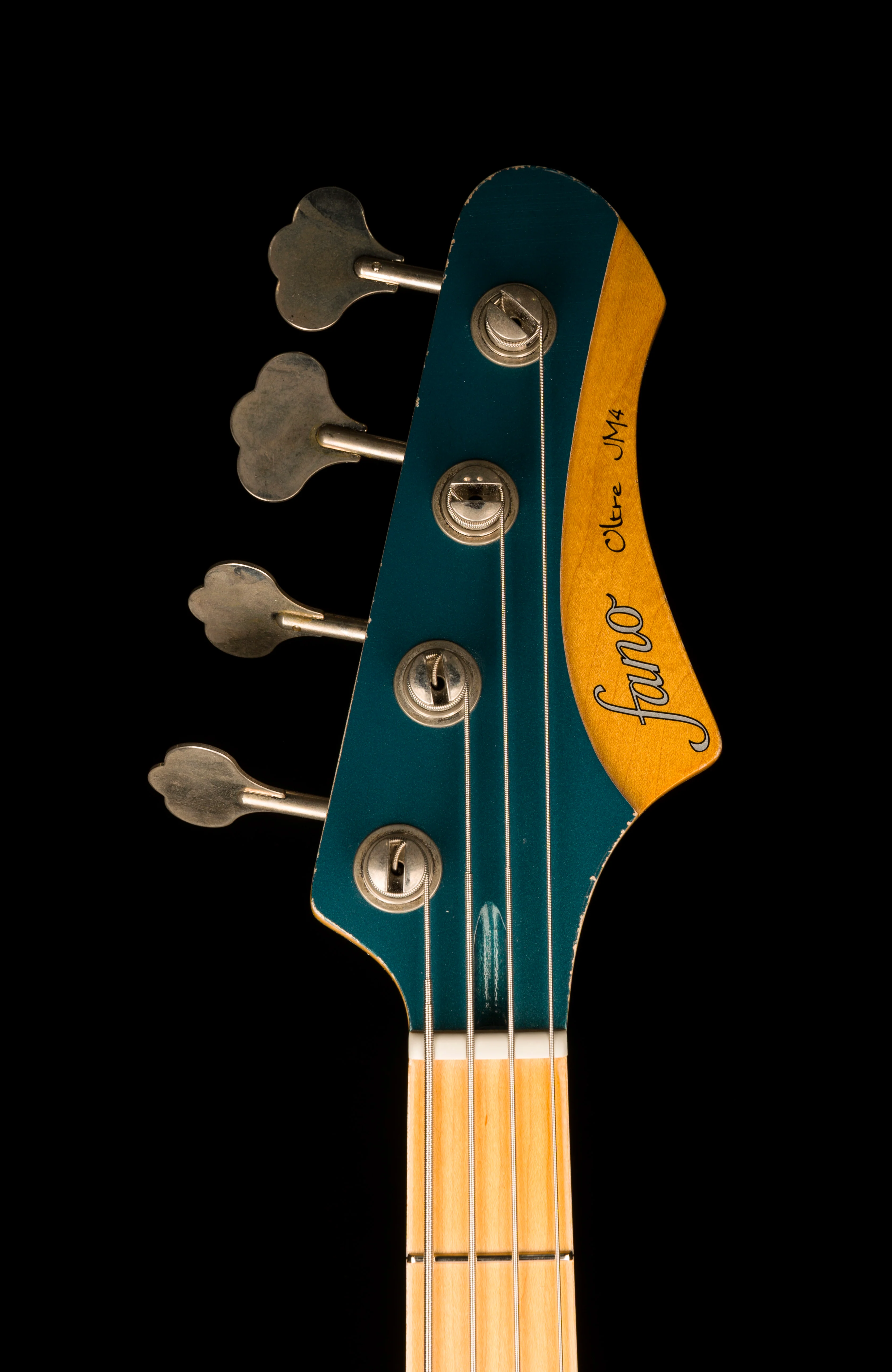 Fano Oltre JM4 Bass Light Distress Ocean Turquoise with Gig Bag - Image 12