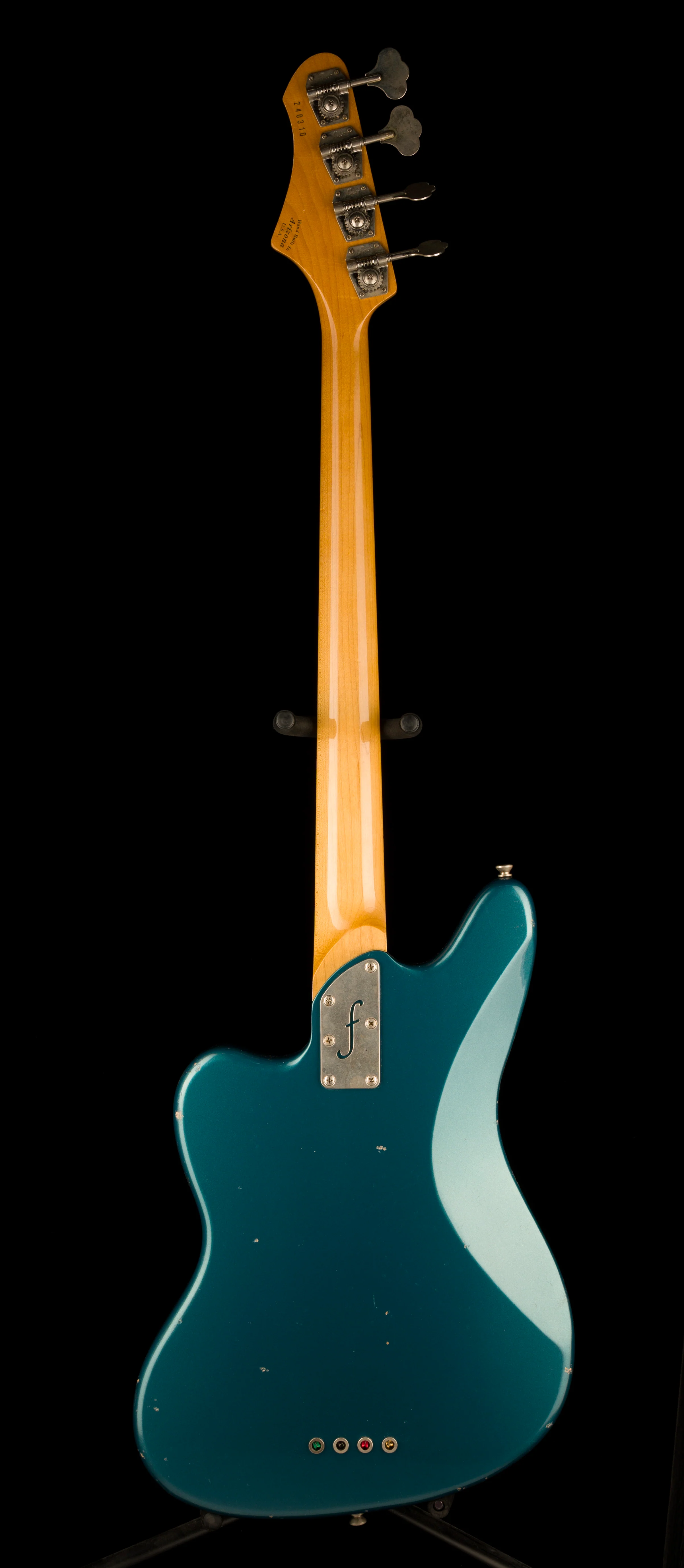 Fano Oltre JM4 Bass Light Distress Ocean Turquoise with Gig Bag - Image 14