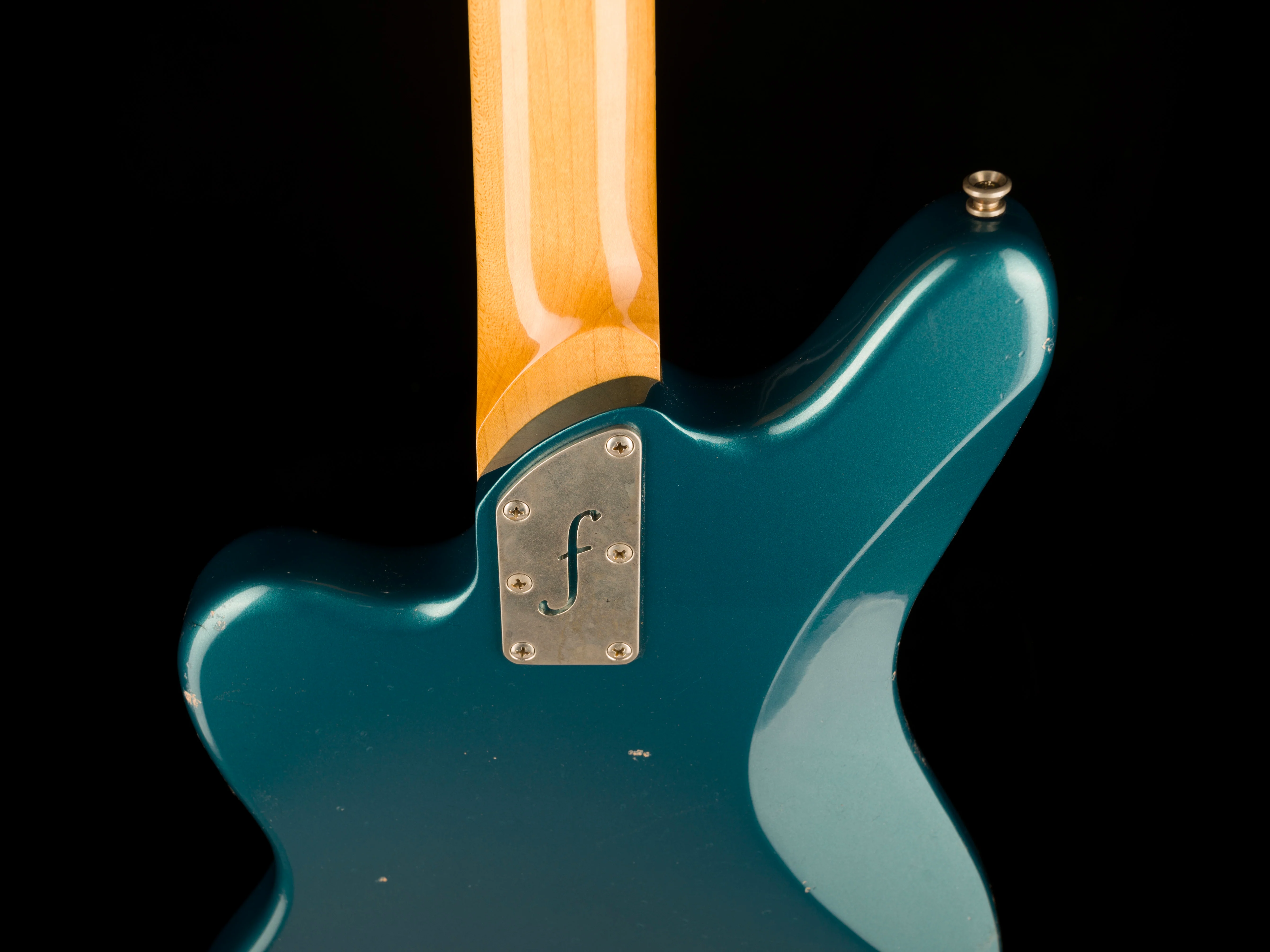Fano Oltre JM4 Bass Light Distress Ocean Turquoise with Gig Bag - Image 15