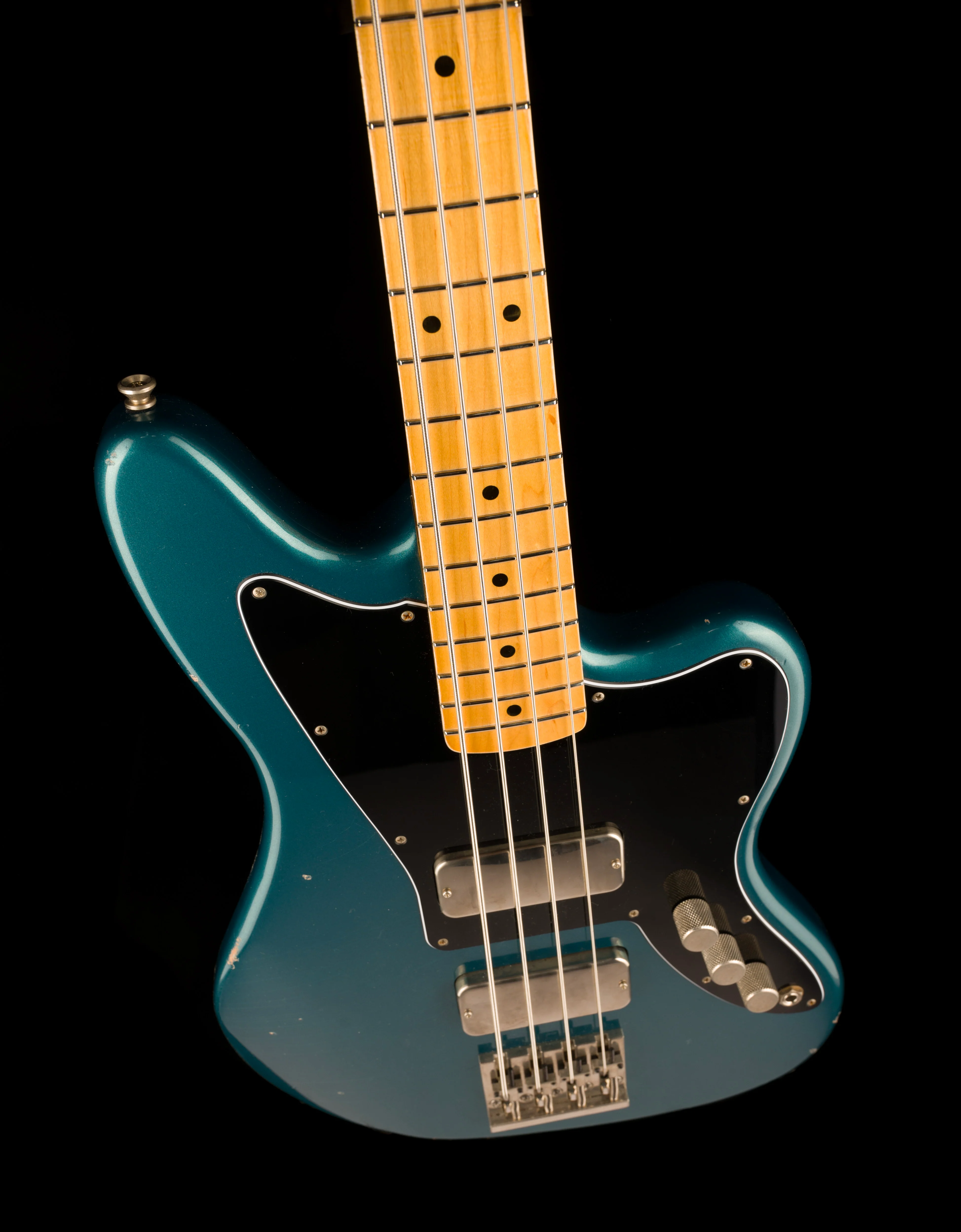 Fano Oltre JM4 Bass Light Distress Ocean Turquoise with Gig Bag - Image 4