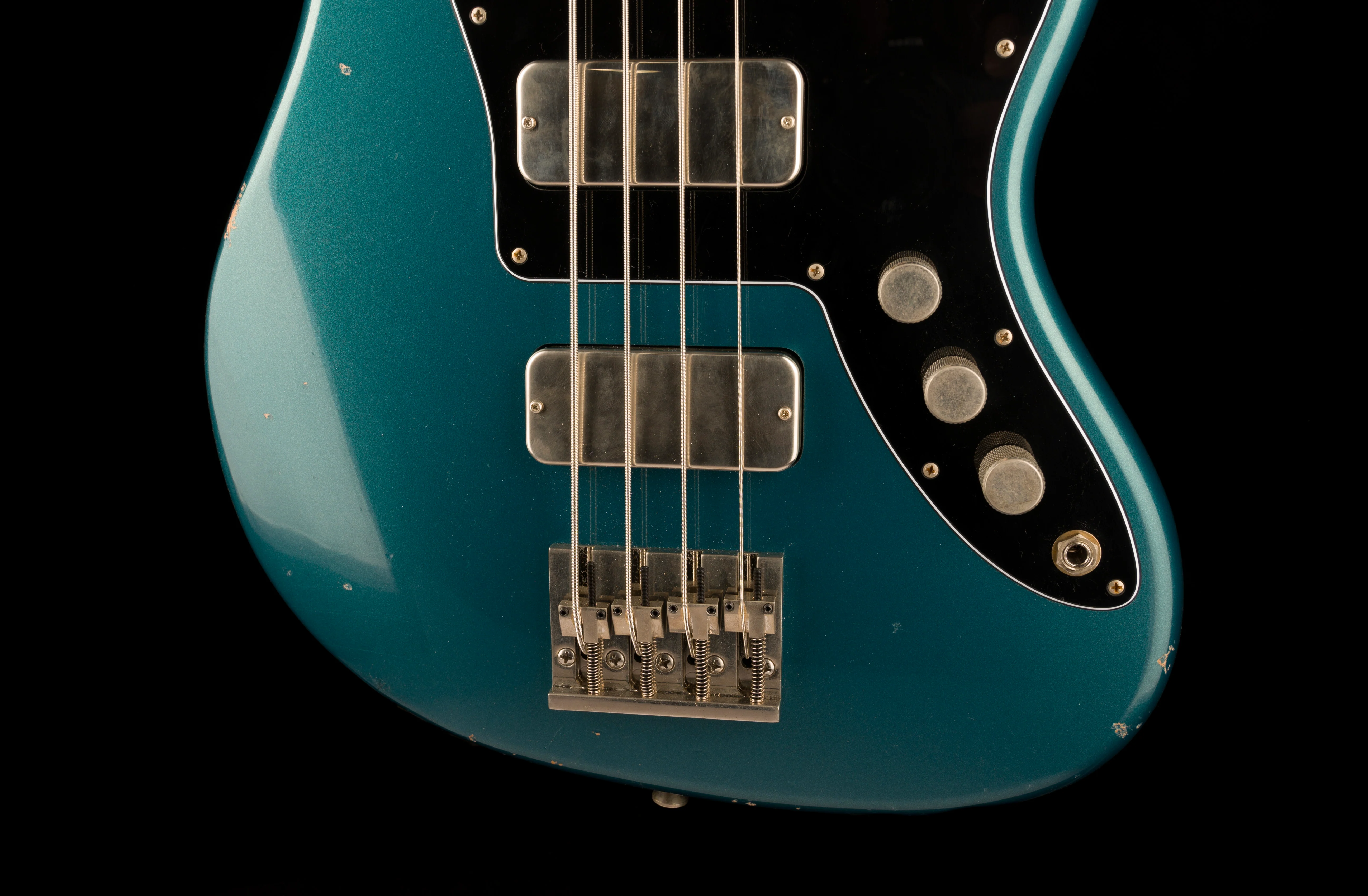 Fano Oltre JM4 Bass Light Distress Ocean Turquoise with Gig Bag - Image 5