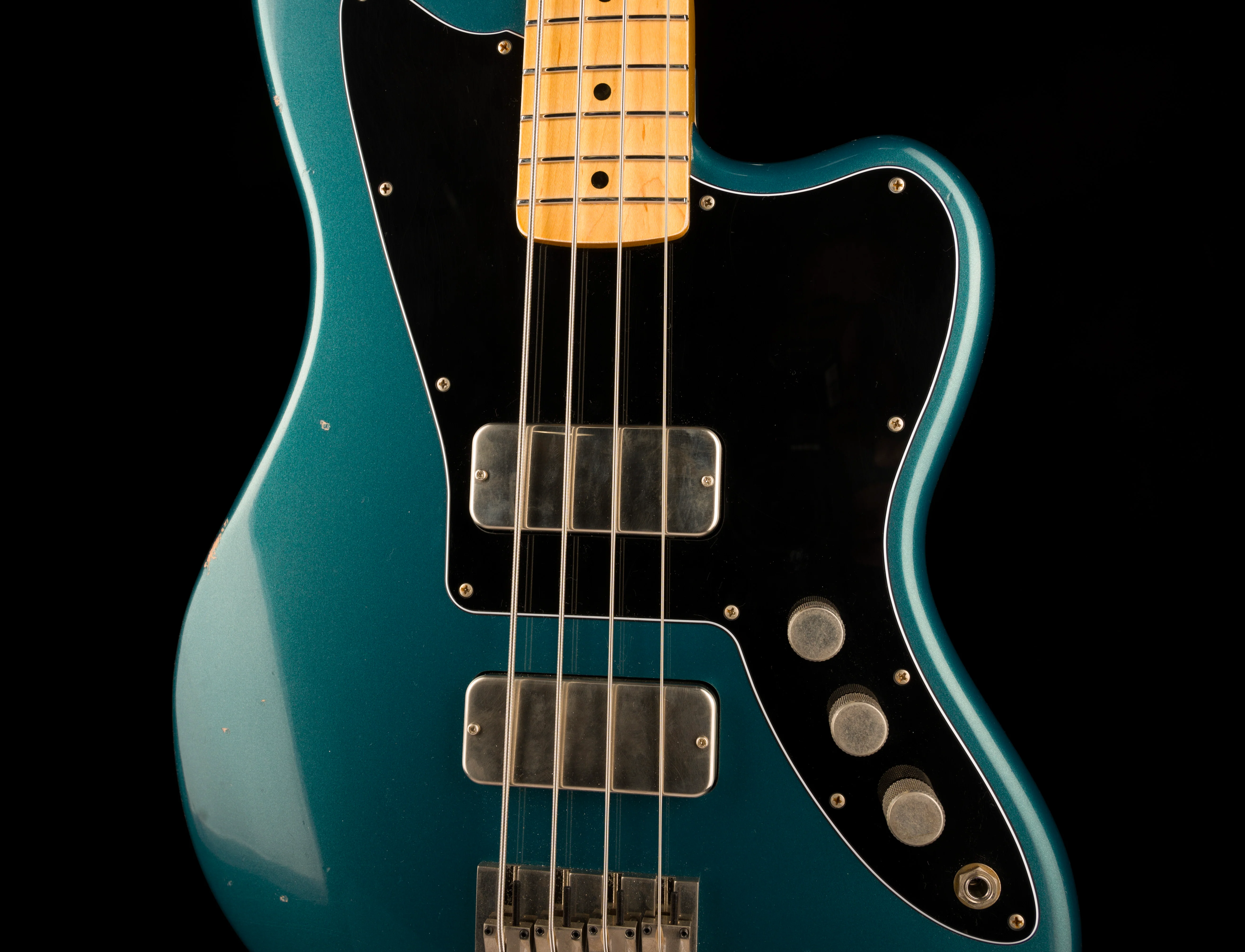Fano Oltre JM4 Bass Light Distress Ocean Turquoise with Gig Bag - Image 6