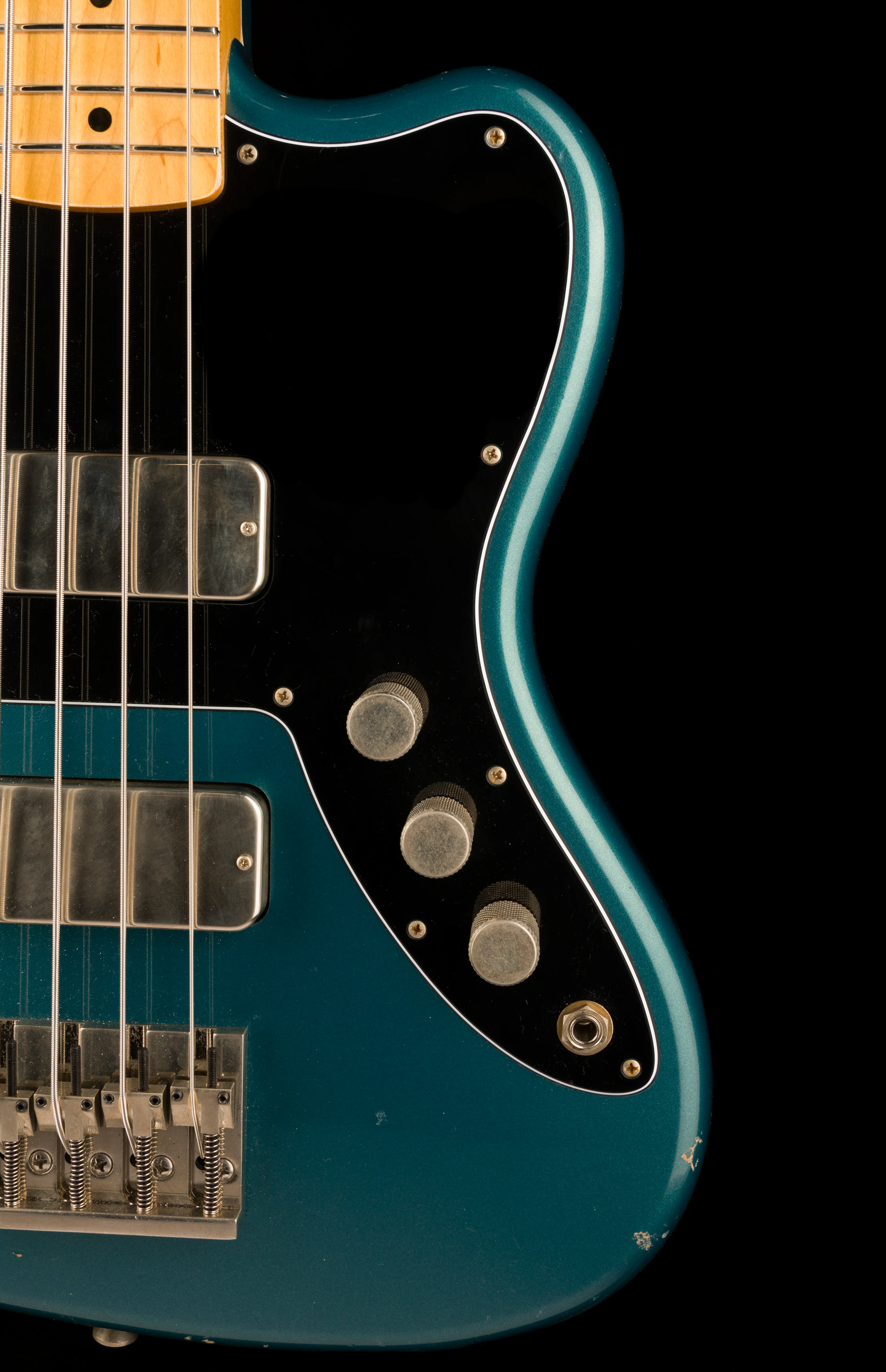 Fano Oltre JM4 Bass Light Distress Ocean Turquoise with Gig Bag - Image 9
