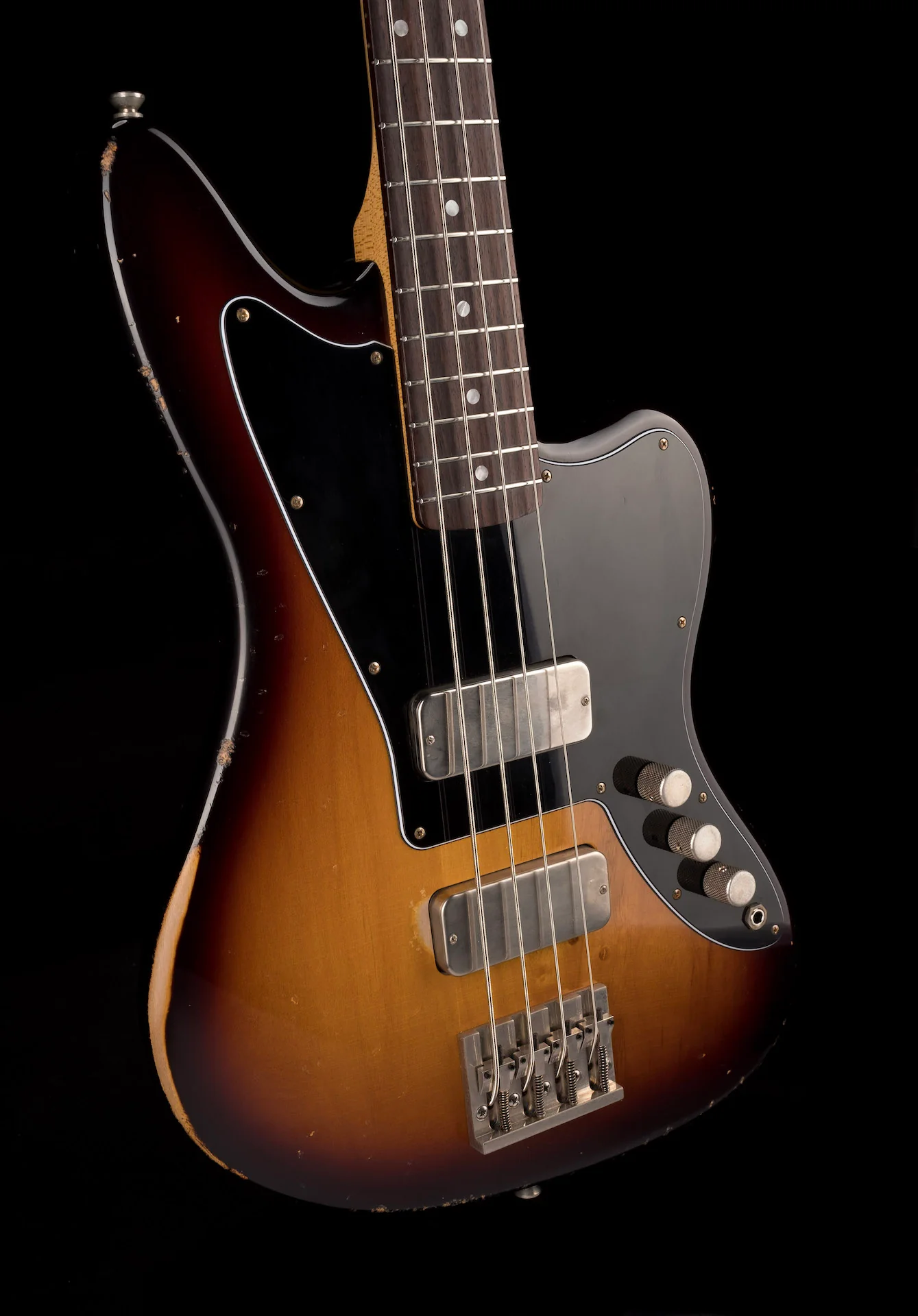 Fano Oltre JM4 Bass Medium Distress Tobacco Burst with Gig Bag - Image 10