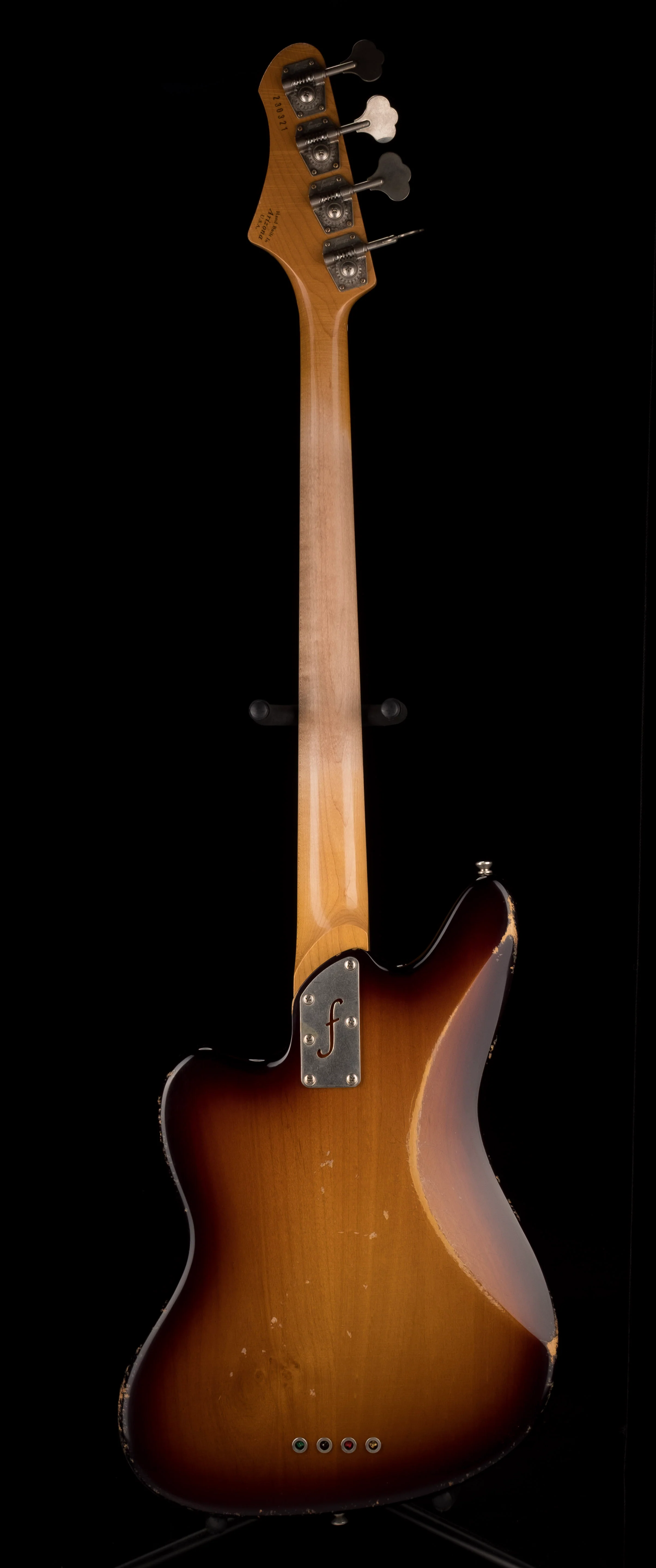Fano Oltre JM4 Bass Medium Distress Tobacco Burst with Gig Bag - Image 13