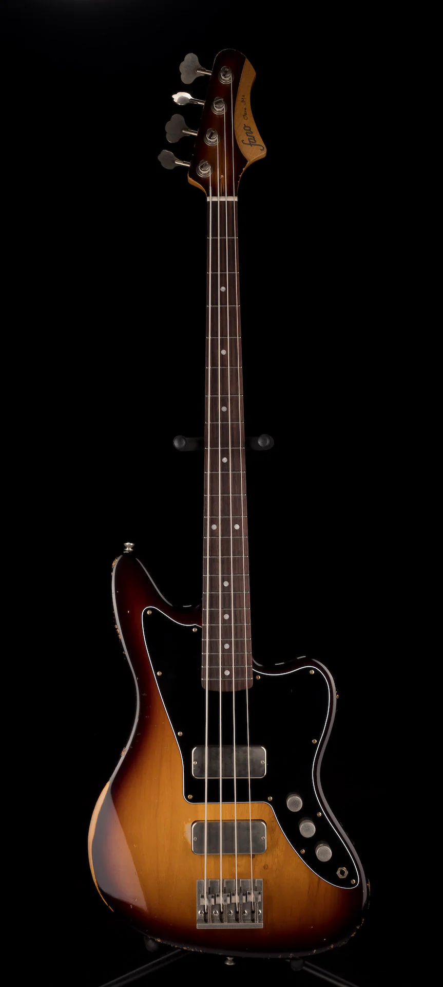 Fano Oltre JM4 Bass Medium Distress Tobacco Burst with Gig Bag - Image 2