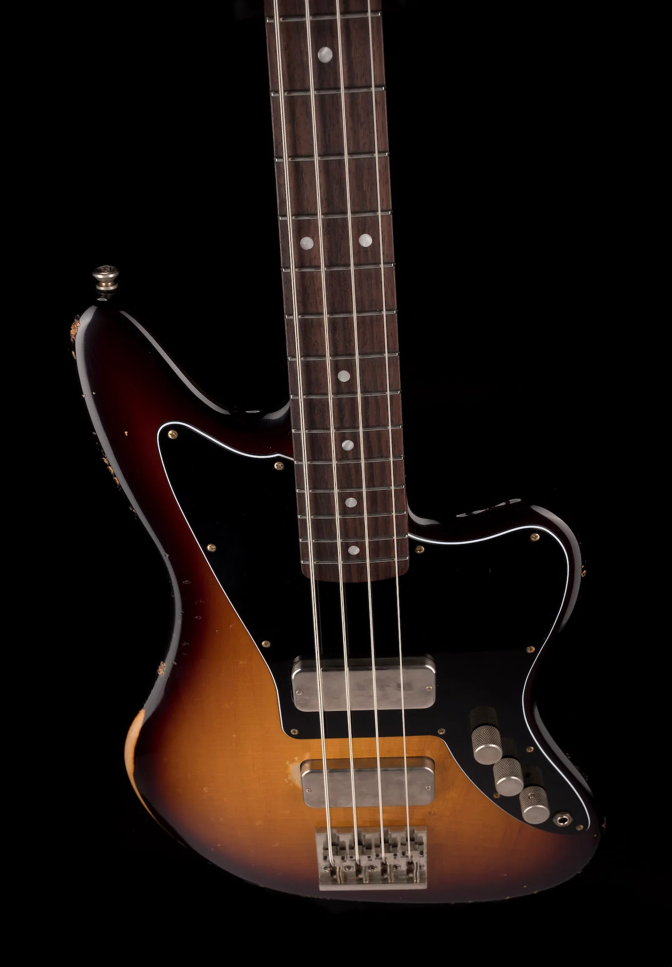 Fano Oltre JM4 Bass Medium Distress Tobacco Burst with Gig Bag - Image 4